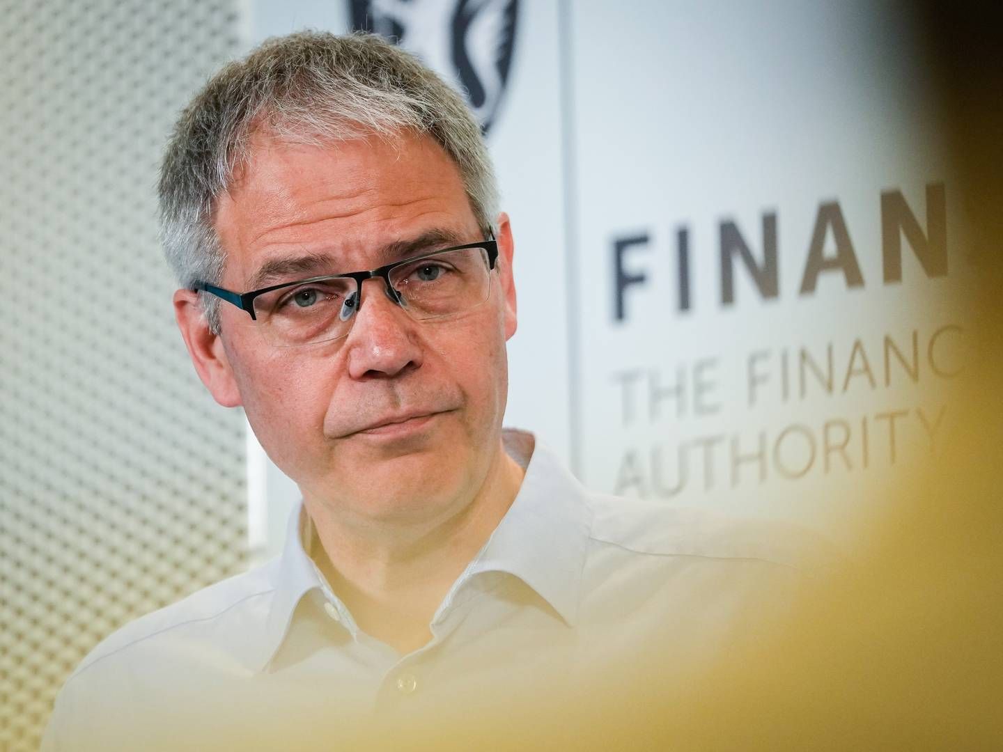 FØLGER NØYE MED: Per Mathis Kongsrud er direktør i Finanstilsynet, som nå har sluppet årsrapport for 2023 og varsler at flere aktører innen eiendom blir prioritert av tilsynet i det inneværende året. | Foto: Beate Oma Dahle / NTB