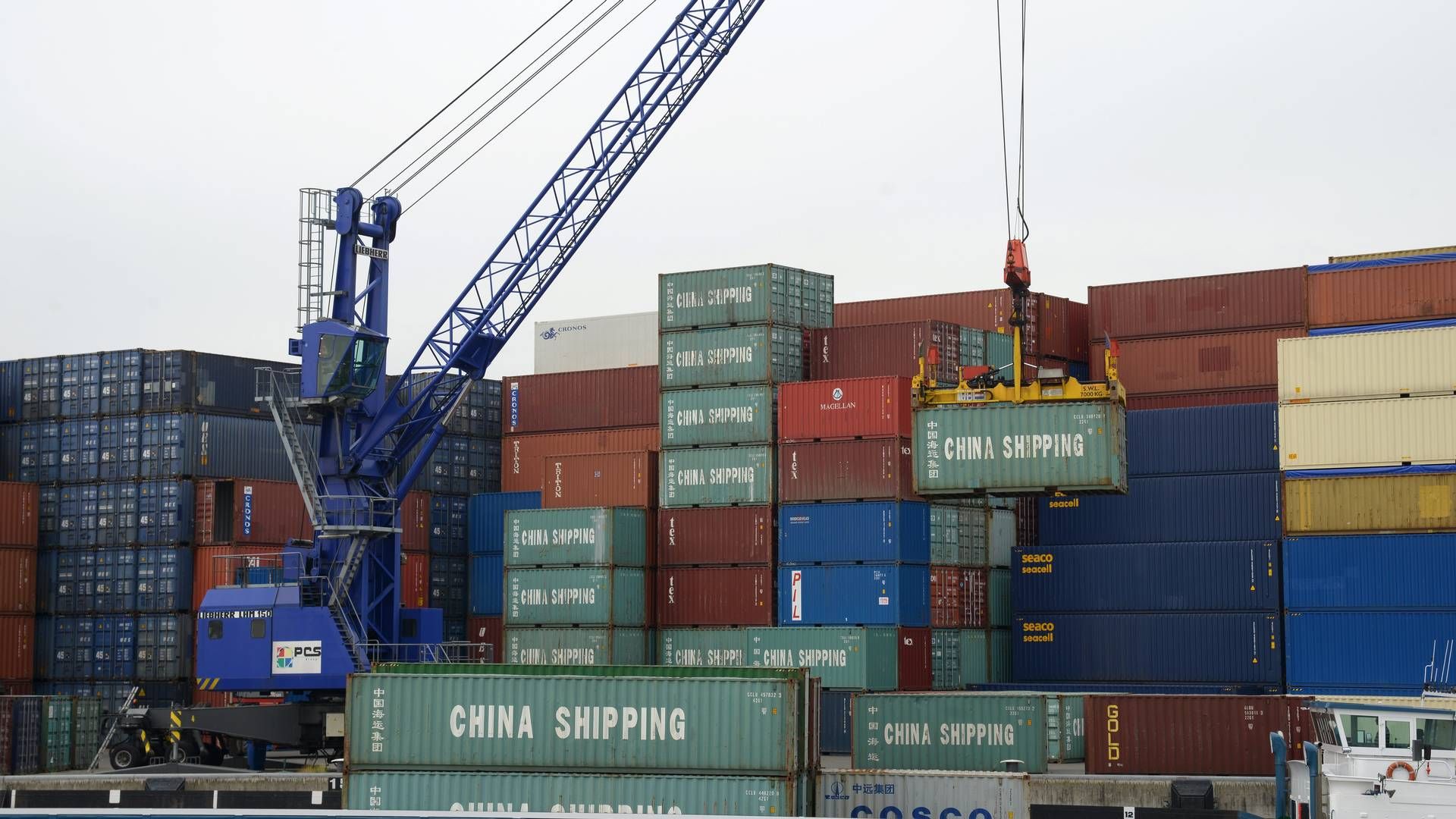 Total cargo throughput at the Port of Rotterdam last year was 438.8 million tons, a decrease of 6.1% compared to 2022. | Photo: Thomas Muncke/AP/Ritzau Scanpix
