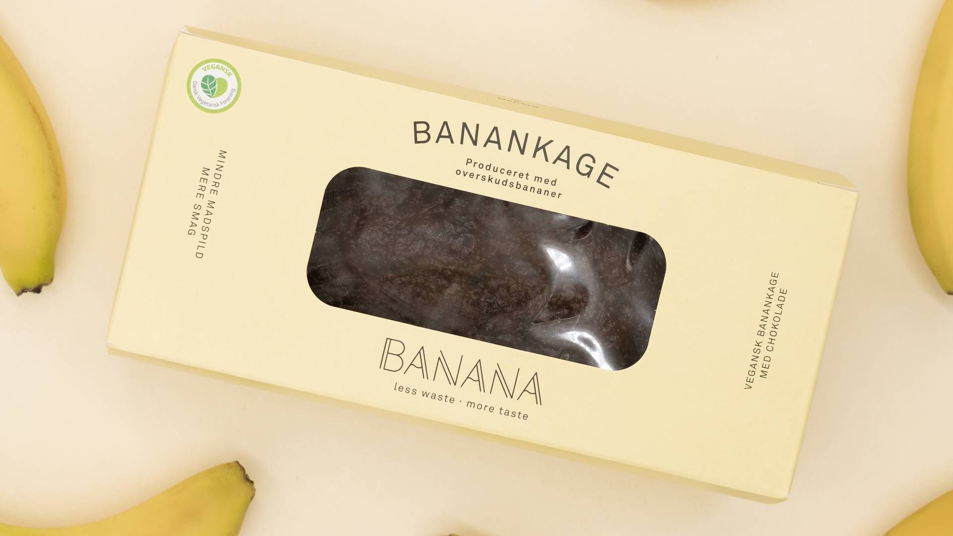 Bananacph producerer en lang række produkter, herunder bananbrød, af kasserede bananer, selskabet får fra andre virksomheder, herunder blandt andet ISS. | Foto: Pr/bananacph