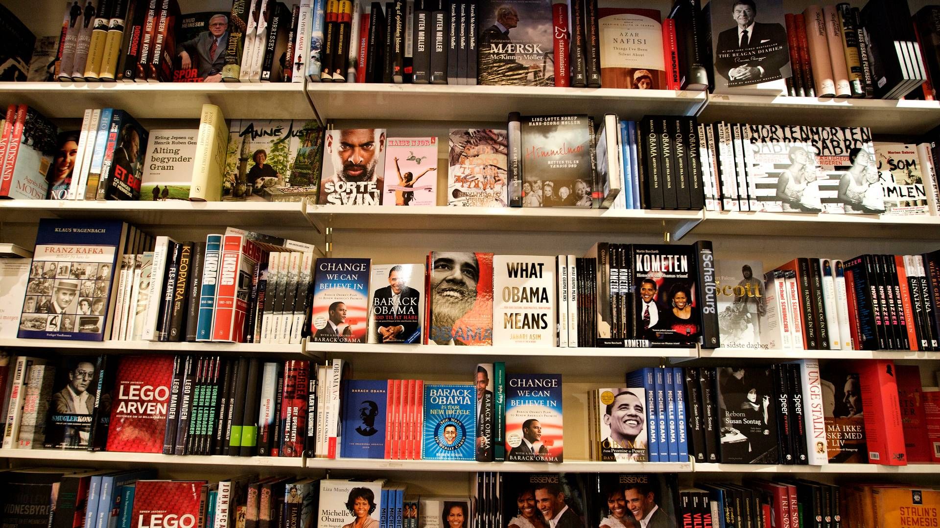 Danmark er eneste land i EU med fuld moms på bøger, mens eksempelvis Sverige har en bogmoms på 6 pct. og Norge, Irland og Storbritannien helt har fjernet momsen på bøger. | Foto: Jens Dresling/Politiken/Ritzau Scanpix