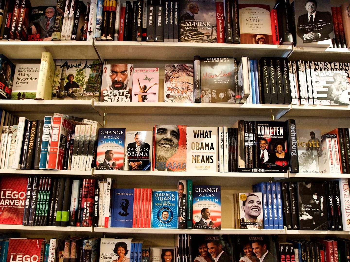 Danmark er eneste land i EU med fuld moms på bøger, mens eksempelvis Sverige har en bogmoms på 6 pct. og Norge, Irland og Storbritannien helt har fjernet momsen på bøger. | Foto: Jens Dresling/Politiken/Ritzau Scanpix