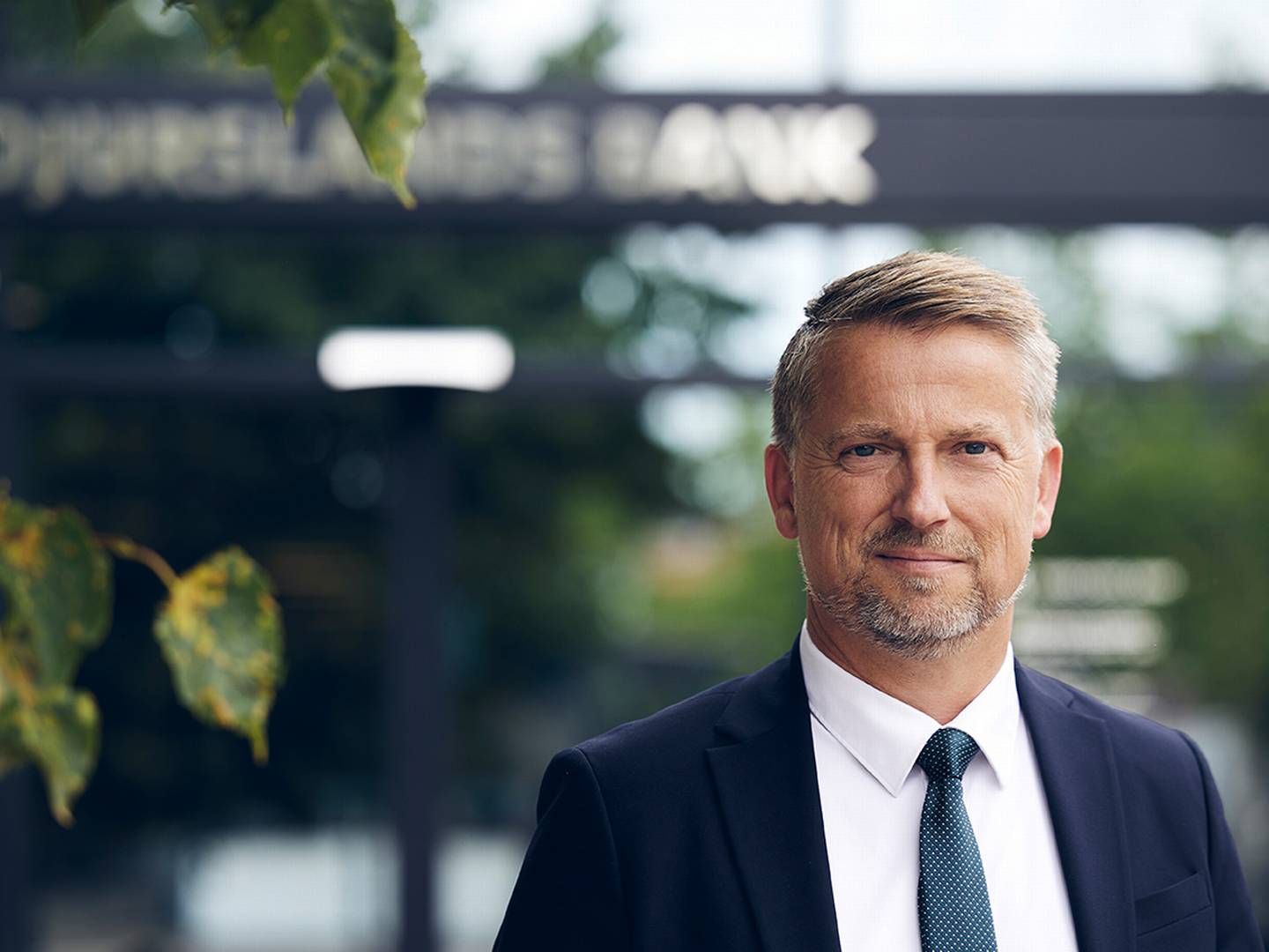 Sigurd Simmelsgaard er adm. direktør i Djurslands Bank. | Foto: Djurslands Bank / Pr