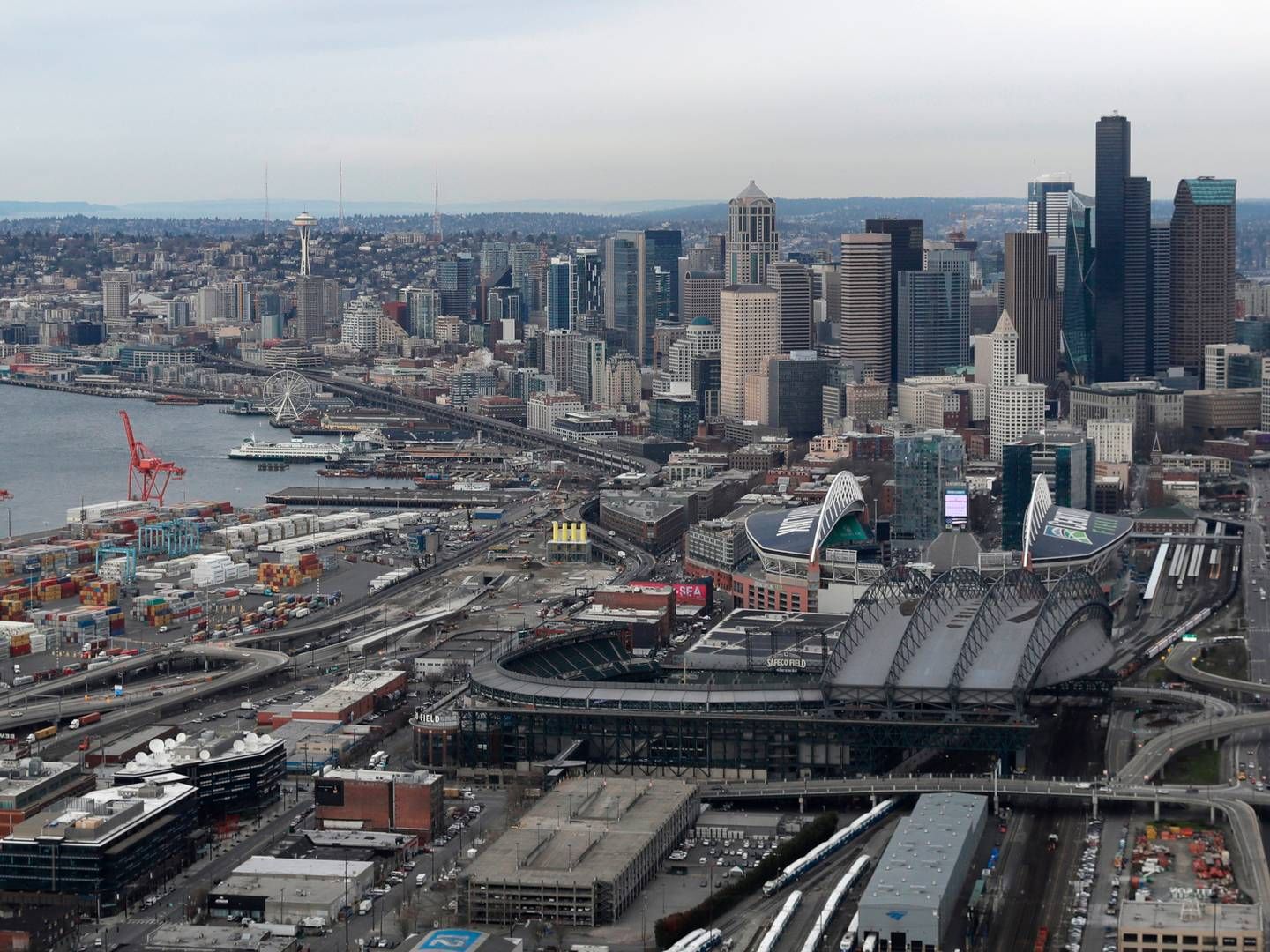 Expeditors har hovedsæde i Seattle i den nordvestlige del af USA. | Foto: Ted S. Warren/AP/Ritzau Scanpix