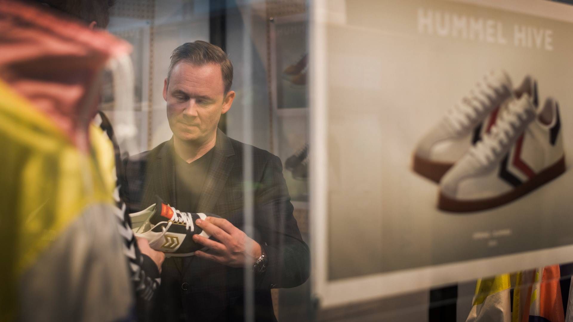 Hummel-direktør Allan Vad Nielsen er en af direktører, der onsdag kan glæde sig over at have en ny butik på vej. | Foto: Joachim Ladefoged