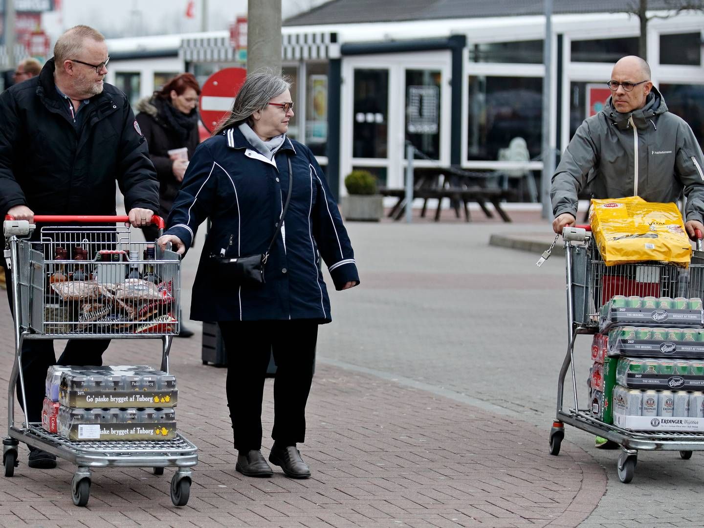 Fleggaard driver butikker syd for den dansk/tyske grænse. | Foto: Jens Dresling/Politiken/Ritzau Scanpix