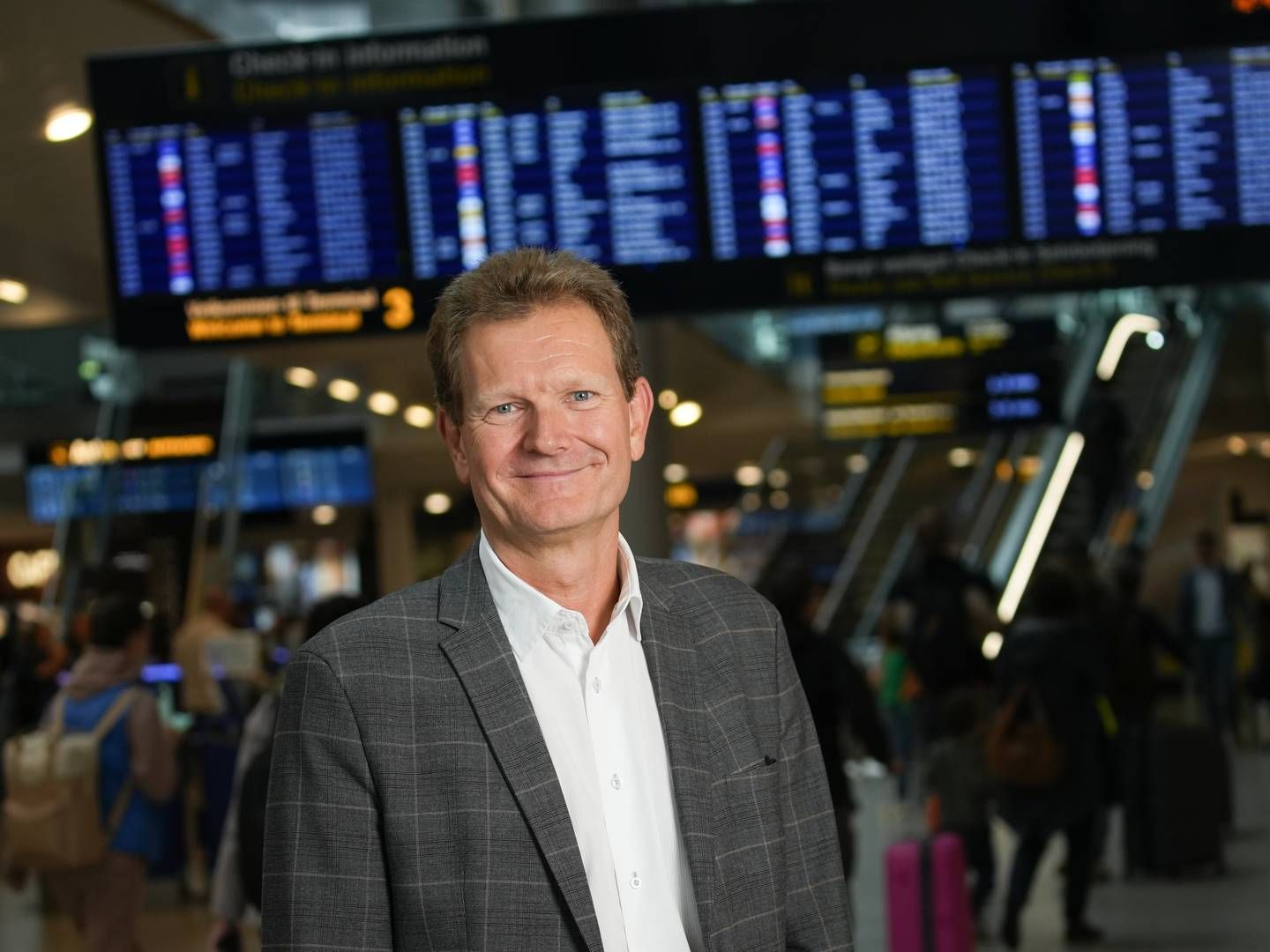 Christian Poulsen blev fra årsskiftet udnævnt som adm. direktør i Københavns Lufthavn efter at have været konstitueret på posten siden 30. september 2023. | Foto: Pr / Københavns Lufthavne