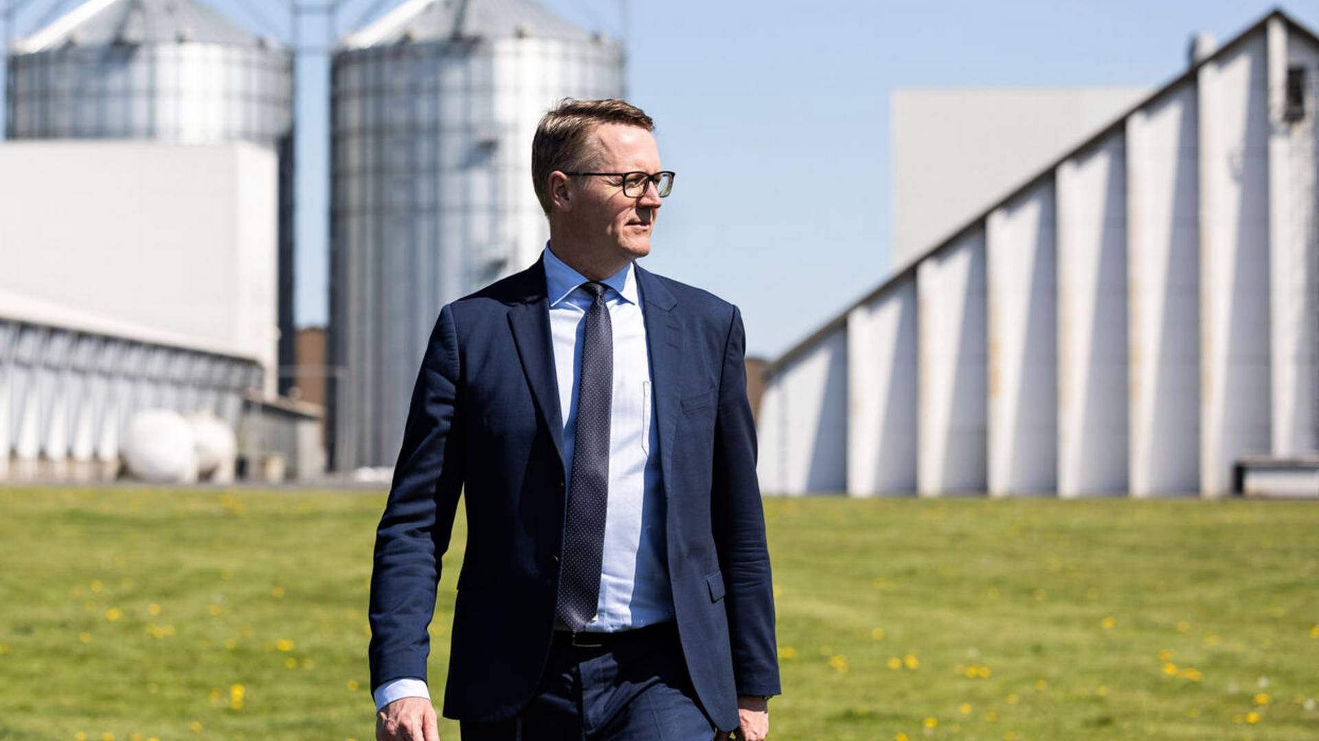 Henning Haahr, koncerndirektør i Danish Agro, er klar med investeringer for op mod en mia. kr. i vedvarende energi. PR-foto: Danish Agro