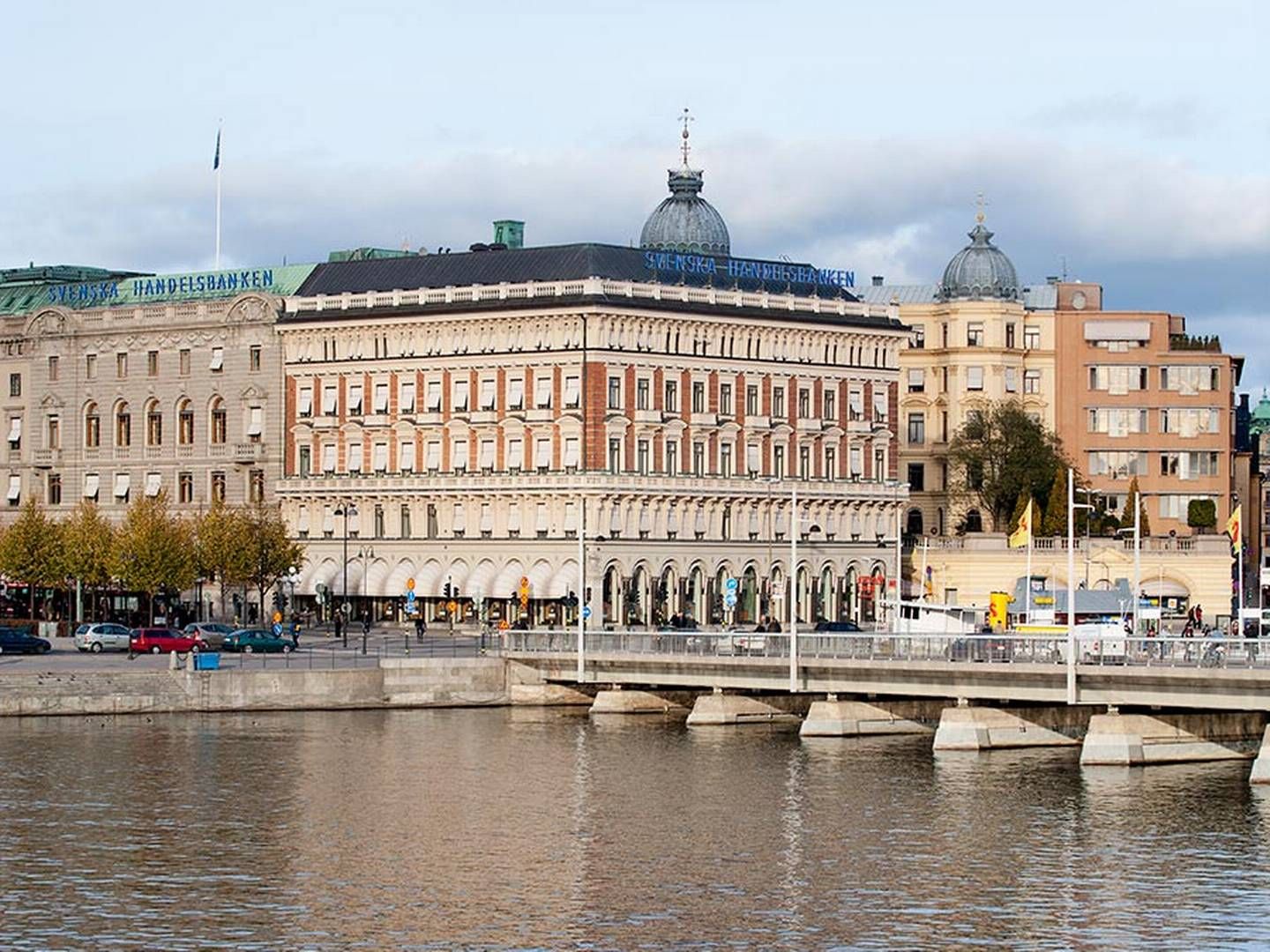 Den svenskejede Handelsbanken, her hovedkvarteret i Stockholm, havde et samlet afkast på 15,9 pct. for 2023. I den norske del af forretningen nåede afkastet op på 9,5 pct. | Foto: Handelsbanken / Pr