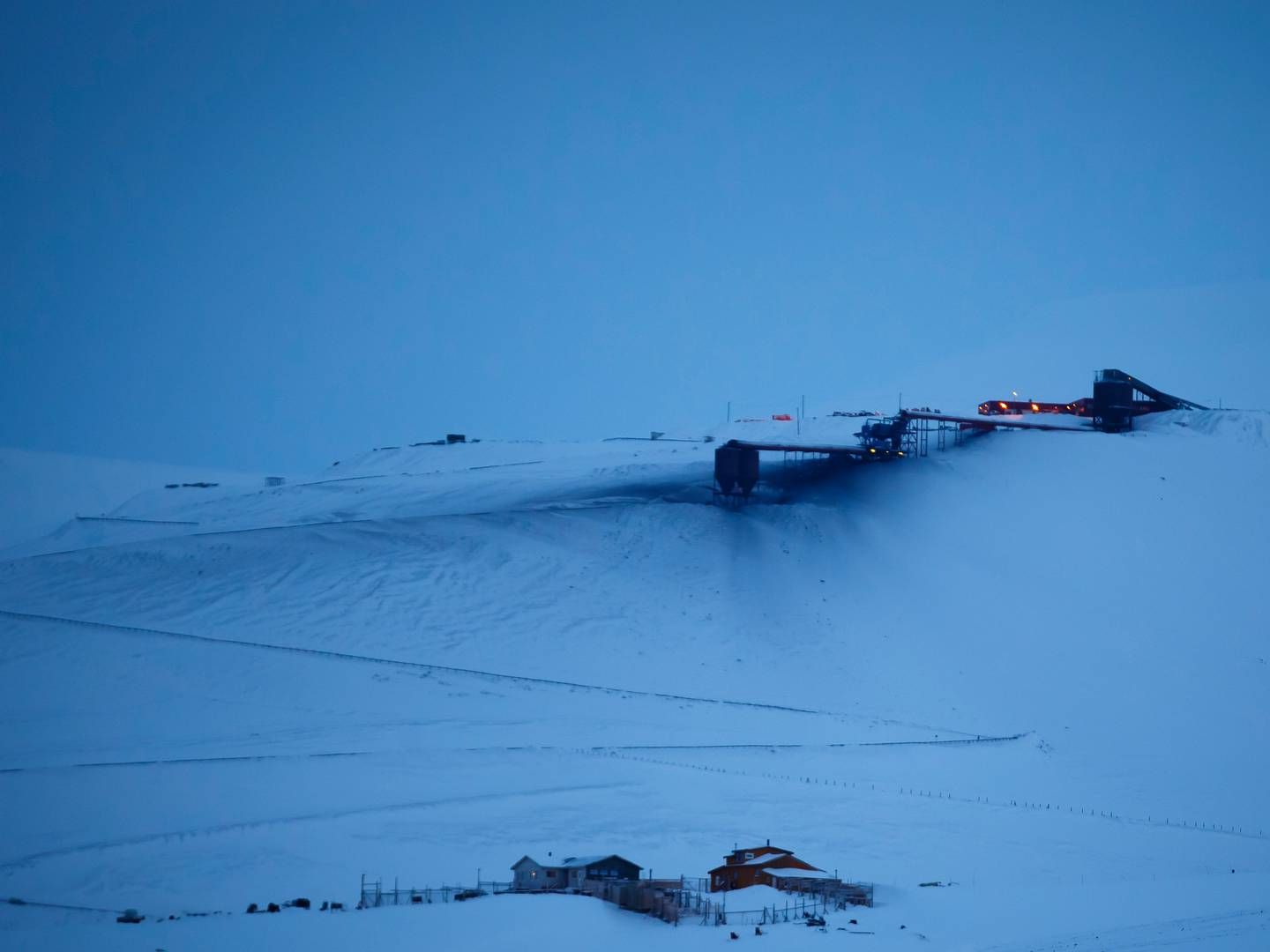 Gruve 7 ligger i Adventdalen utenfor Longyearbyen. Neste sommer tas det siste kullet ut, og da er det slutt. | Foto: Heiko Junge / NTB