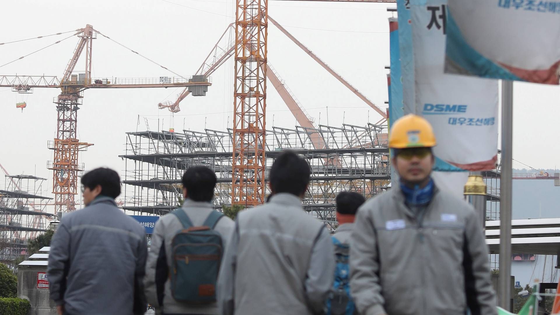 Strong sales growth helped the South Korean shipyard Hanwha Ocean turn a profit in 2023. | Photo: Stringer/Reuters/Ritzau Scanpix