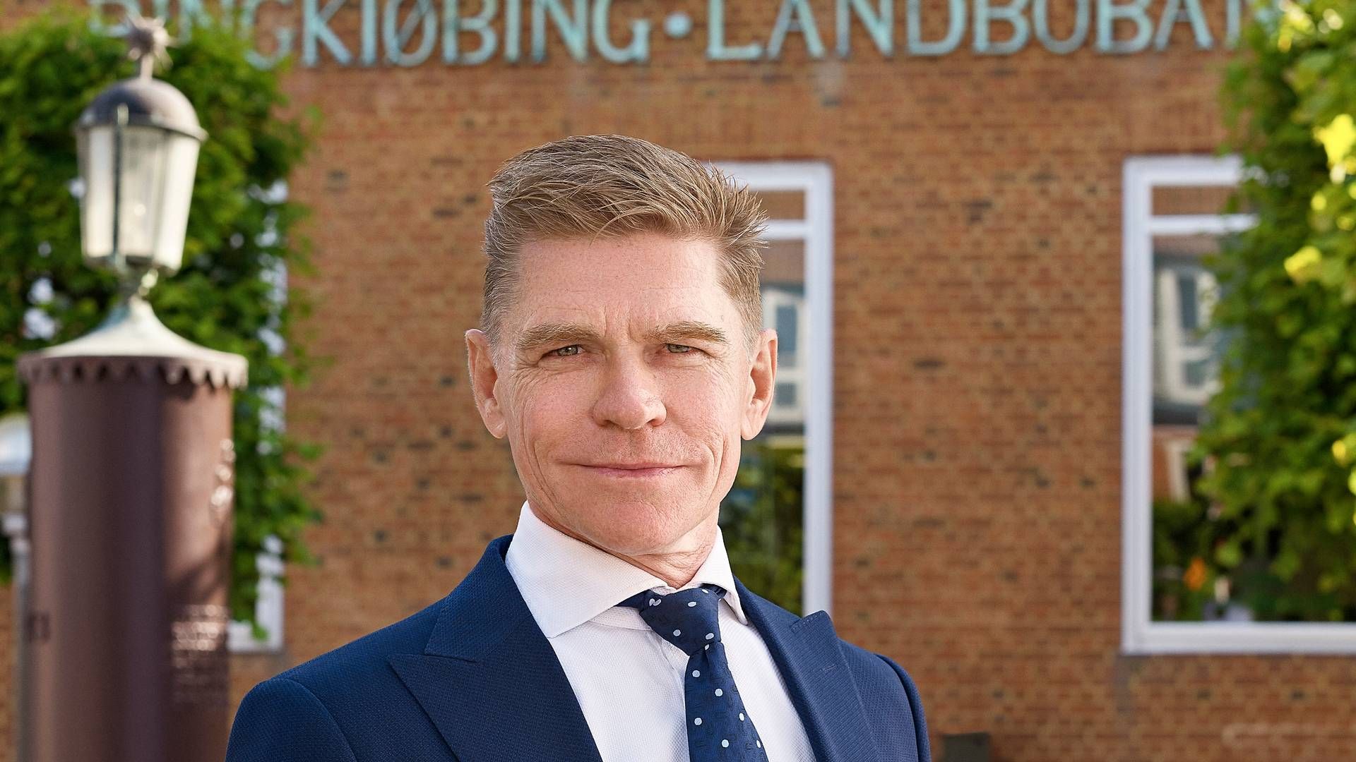 John Fisker er adm. direktør for Ringkjøbing Landbobank og bestyrelsesformand for Bankinvest. | Foto: Pr / Ringkjøbing Landbobank