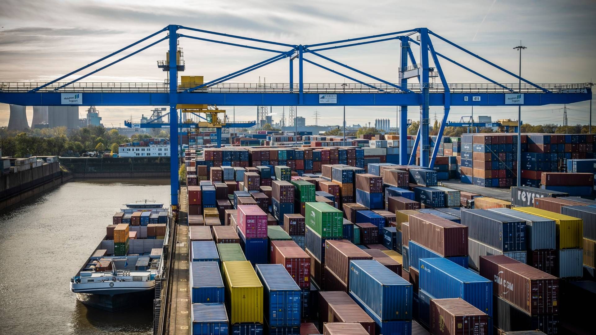 Havnen er Duisburg betegner sig som verdens største indlandshavn, og snart får den også Europas største indlands-terminal for containere. | Foto: duisport