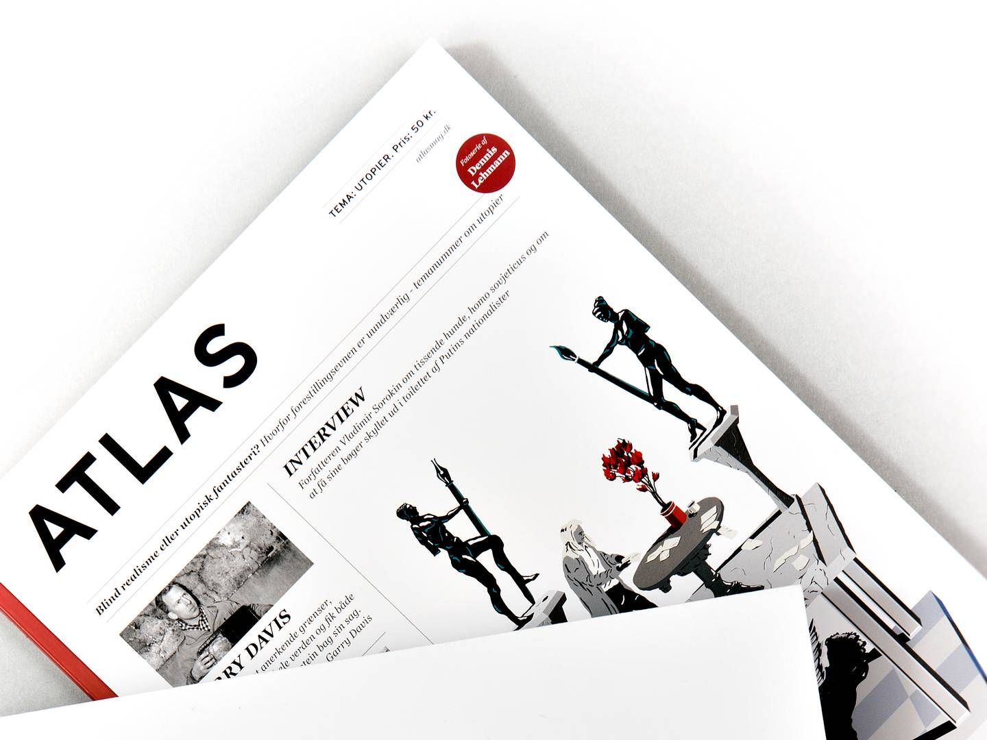 Atlas blev stiftet i 2010 og udkommer - udover løbende online - seks gange årligt på print. | Foto: Lars Krabbe/Jyllands-Posten/Ritzau Scanpix