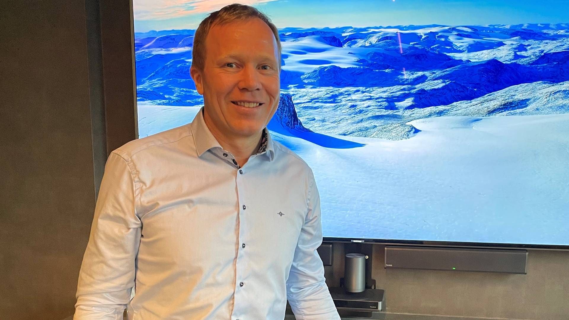 MILLIARDER: Sport Outlet-sjef Tor Andre Skeie sier at selskapet hans har et omsetningsmål på 2 milliarder kroner i 2024. | Foto: Fredrik Andersson/HandelsWatch
