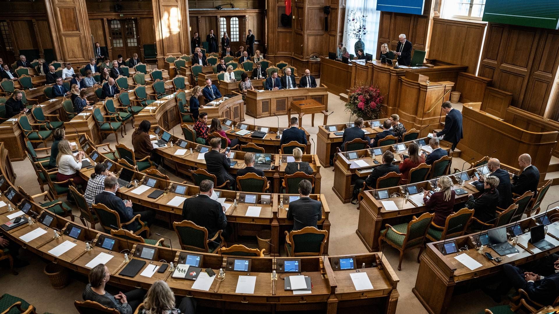 Åbningsdebat i Folketinget i oktober 2022 (arkivfoto). | Foto: Henning Hjorth