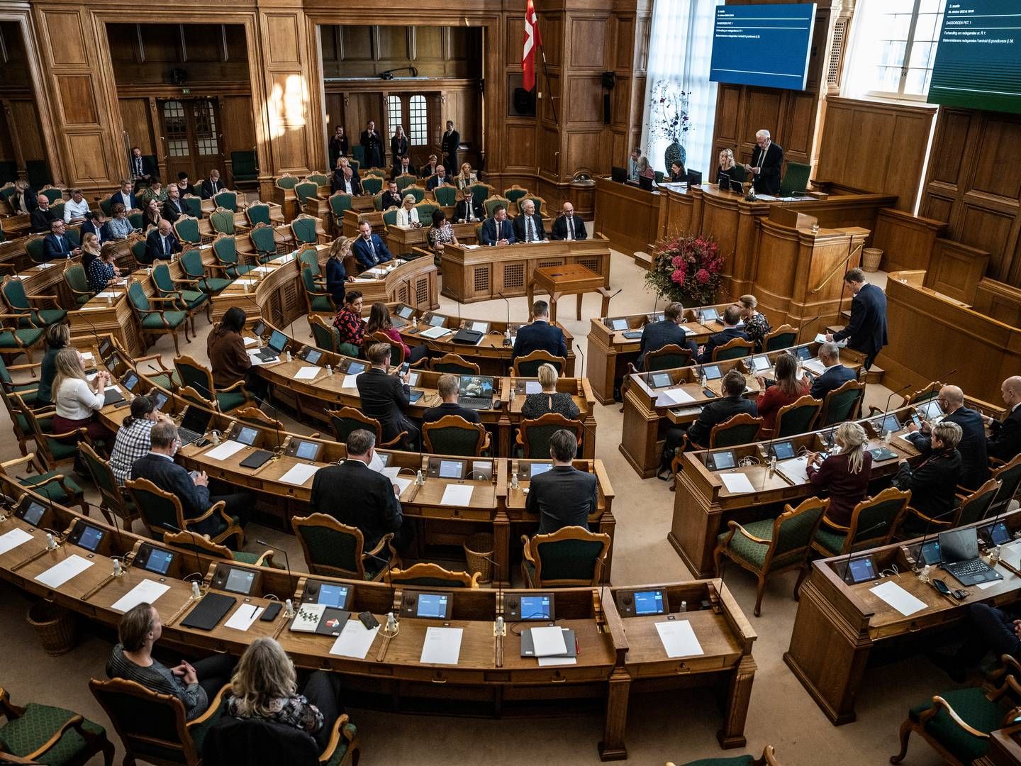 Åbningsdebat i Folketinget i oktober 2022 (arkivfoto). | Foto: Henning Hjorth