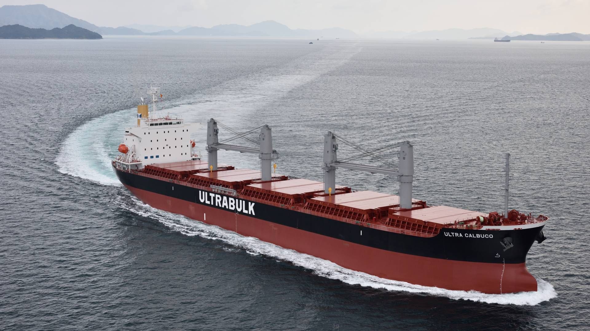 ”We are also in continued close dialog with partners to build a number of dual-fuel ammonia dry cargo vessels for delivery in 2026 and 2027. We expect to finalize these negotiations during 2024,” says chief exec Hans-Christian Olesen. | Photo: Pr / Ultrabulk