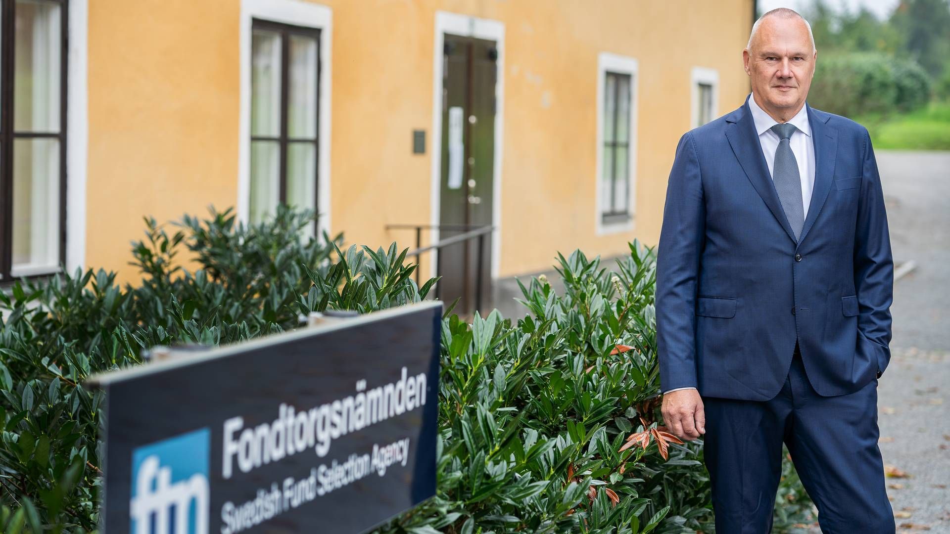 Erik Fransson is the executive director of FTN. | Photo: Fondtorgsnämnden / PR