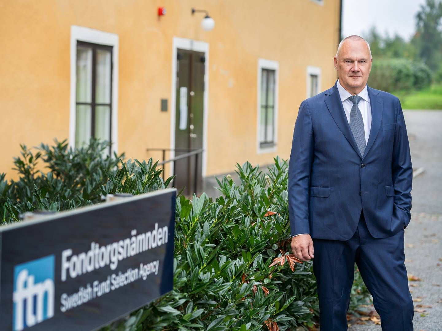 Erik Fransson is the executive director of FTN. | Photo: Fondtorgsnämnden / PR