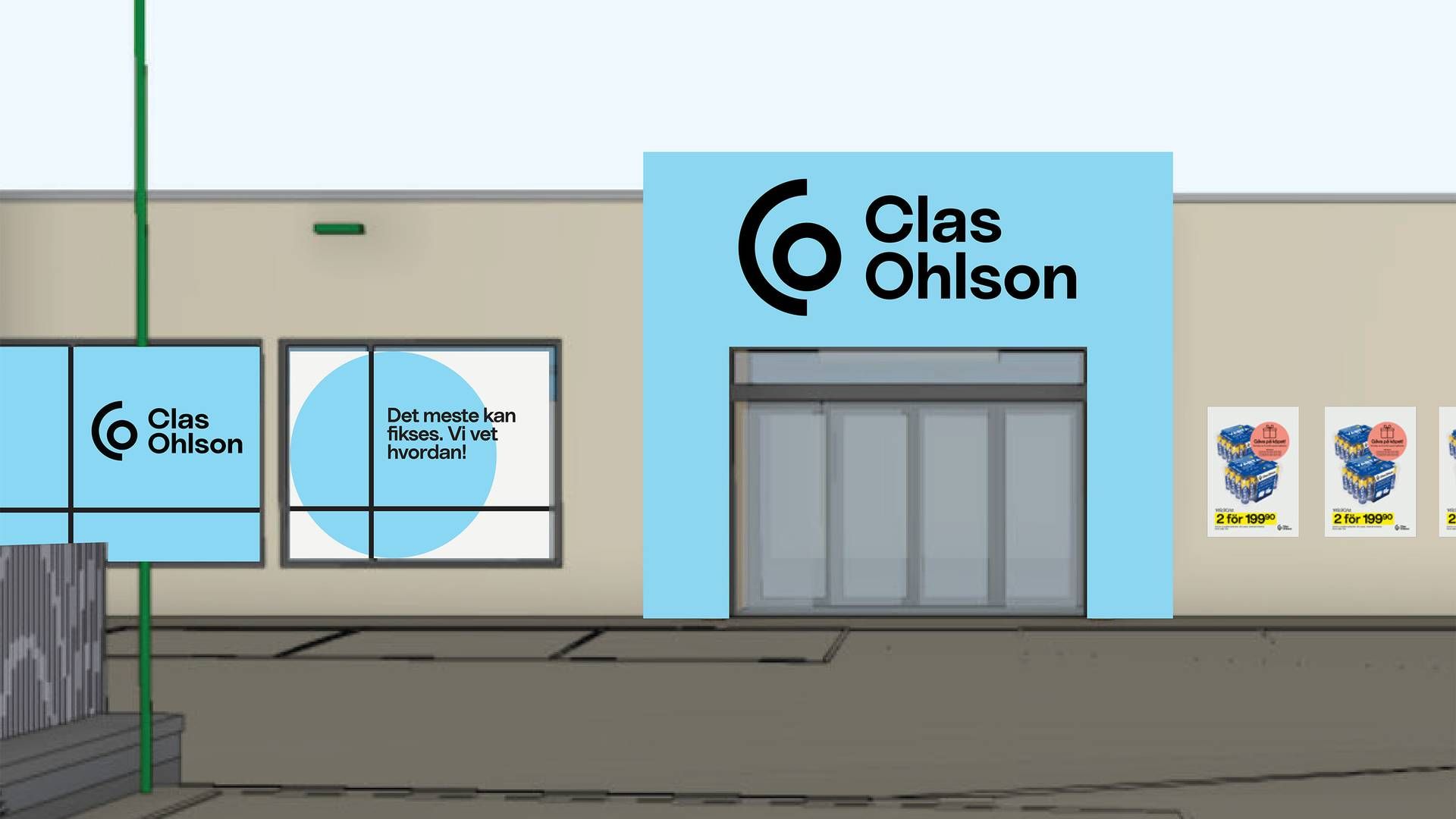 NY BUTIKK: Clas Ohlson åpner ny butikk i Tønsberg. | Foto: Clas Ohlson