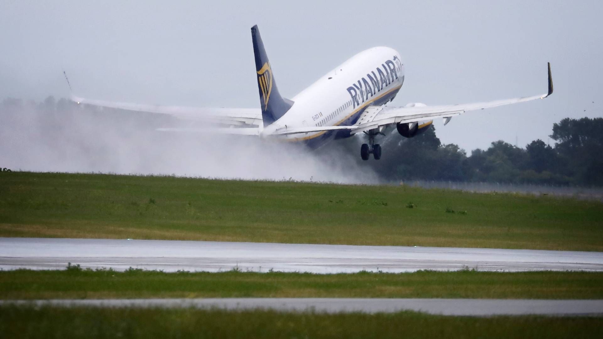 Ryanair fortæller i en pressemeddelelse, at man nu kun forventer at få leveret 40 nye fly fra Boeing inden 1. juli. | Foto: Jens Dresling/Ritzau Scanpix