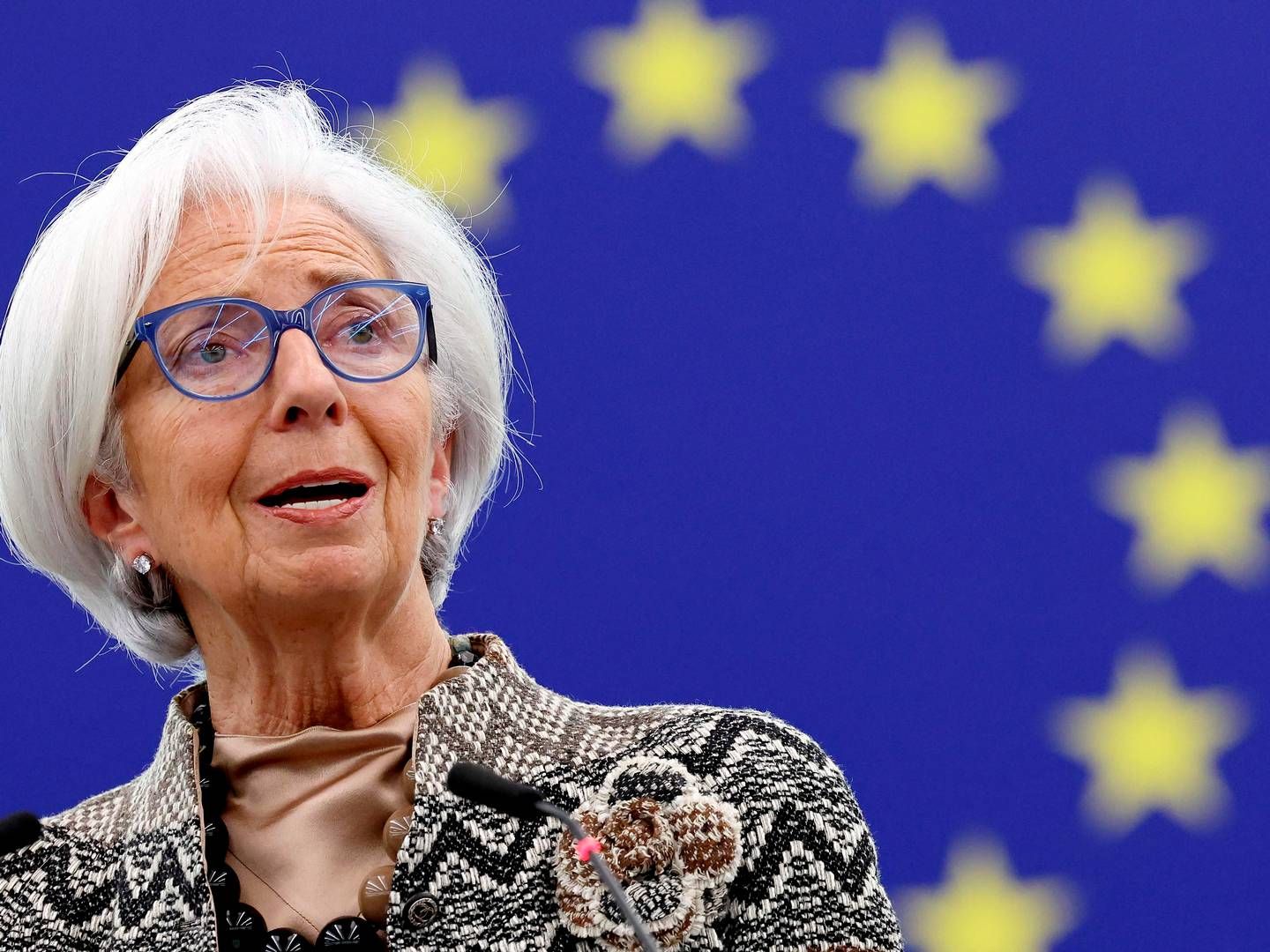 ECB-chef Christine Lagarde. | Foto: Frederick Florin
