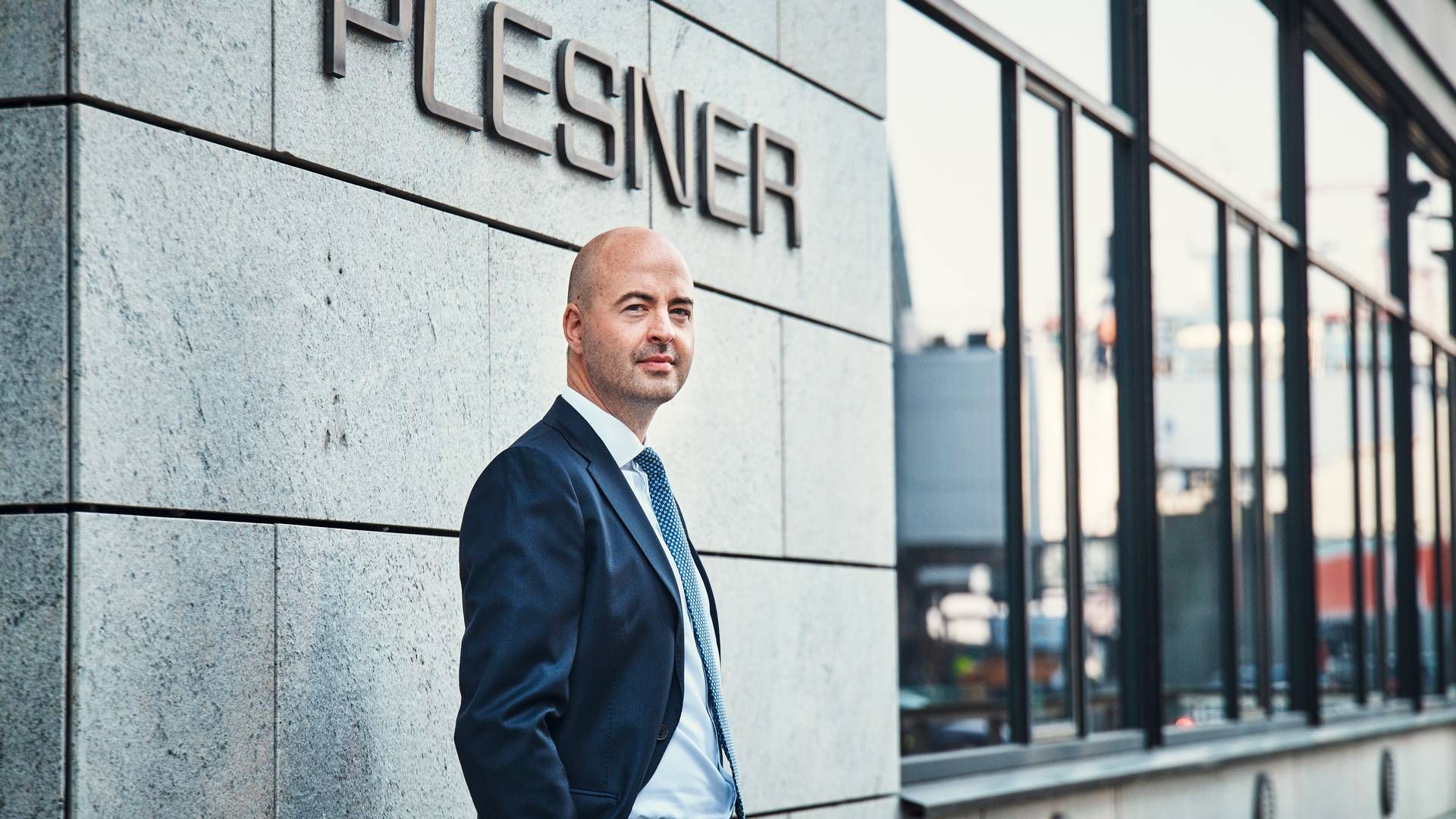 "Det er allerede blevet en effektiviseringsmotor for forretningen," siger Niklas Korsgaard Christensen, ledende partner i Plesner. | Foto: Pr/jeppe Carlsen