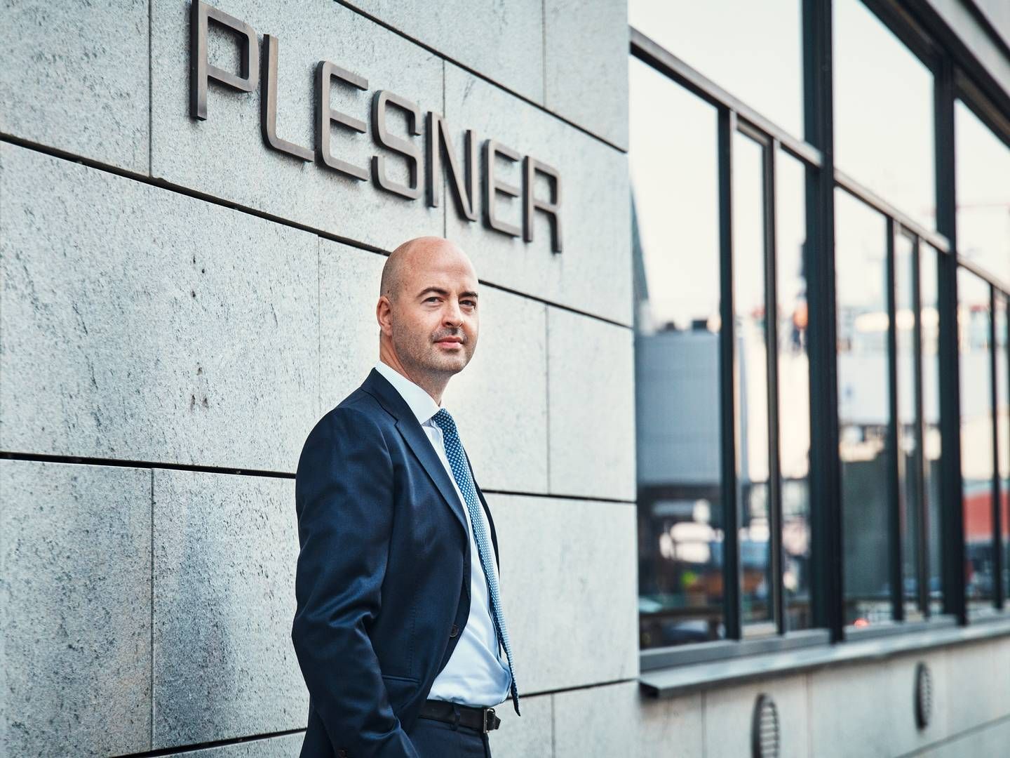 "Det er allerede blevet en effektiviseringsmotor for forretningen," siger Niklas Korsgaard Christensen, ledende partner i Plesner. | Foto: Pr/jeppe Carlsen