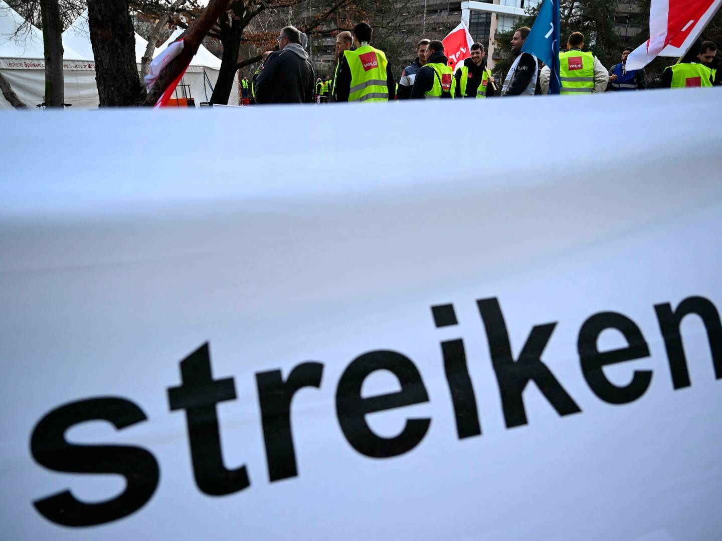 Strejken skyldes uenighed om løn og står til at begynde torsdag klokken 04.00 og slutte klokken 07.10 lørdag. | Foto: Kirill Kudryavtsev/AFP/Ritzau Scanpix