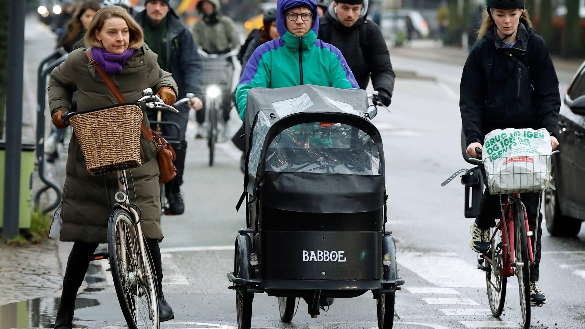 Babboe-ladcyklen fremstilles i Holland og forhandles i Danmark af Scandipartner. | Foto: Jens Dresling