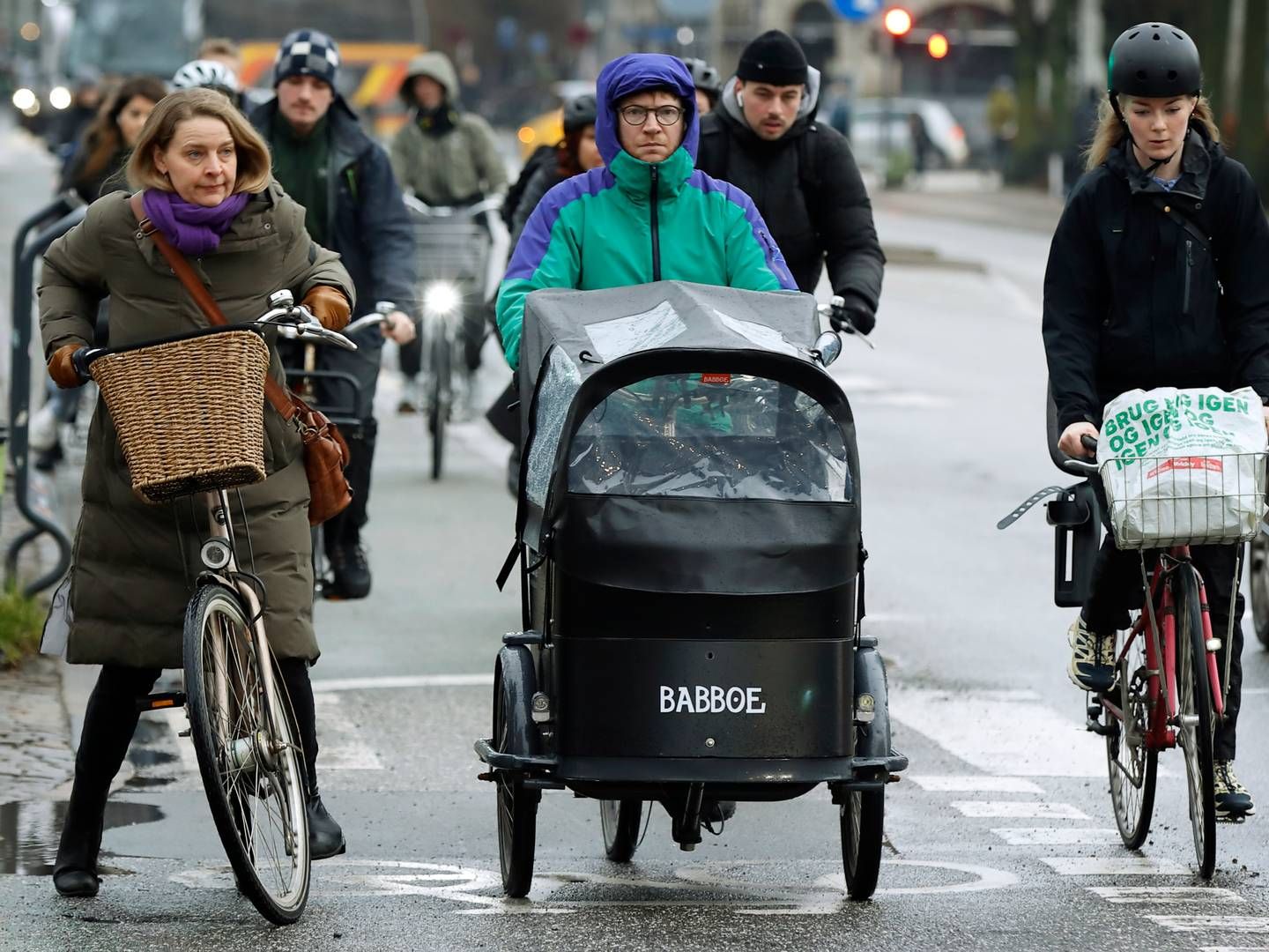 Sikkerhedsstyrelsen og Forbrugerrådet Tænk anbefaler foreløbig, at man ikke bruger ladcyklen Babboe | Foto: Jens Dresling