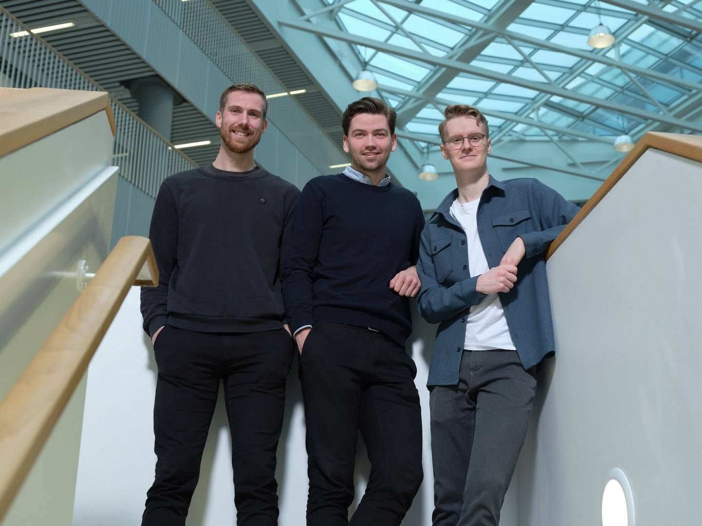 Formalize-holdet: Fra venstre Jacob Lilholm, Kristofer Abell og Magnus Boje. | Foto: Formalize