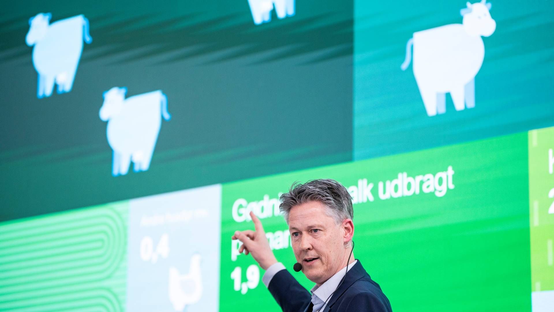 Økonom Michael Svarer blev mødt med stor modstand, da han i sidste uge holdt oplæg til Bæredygtigt Landbrugs generalforsamling. | Foto: Bo Amstrup/Ritzau Scanpix