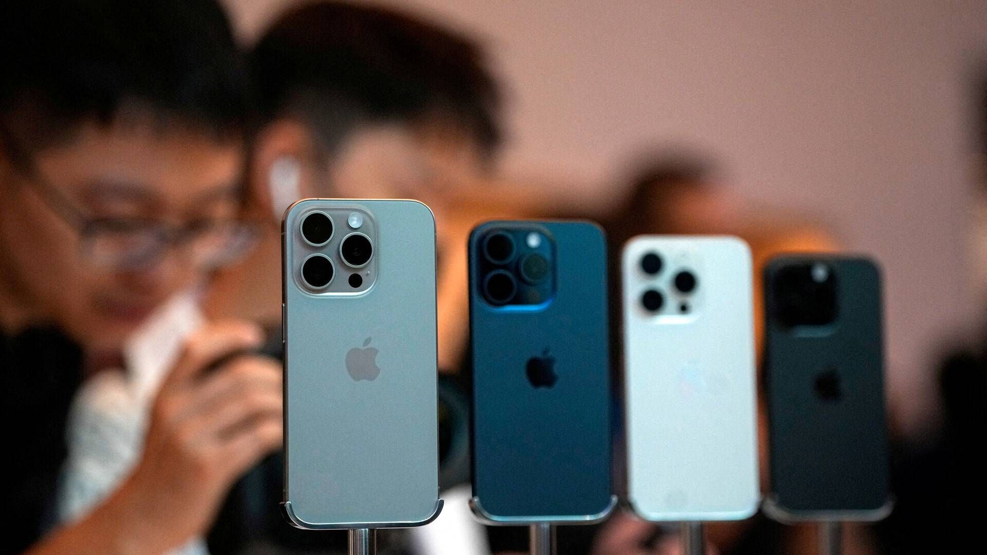 Kinesiske kunder har svigtet Apple i årets første uger. | Foto: Aly Song/Reuters/Ritzau Scanpix