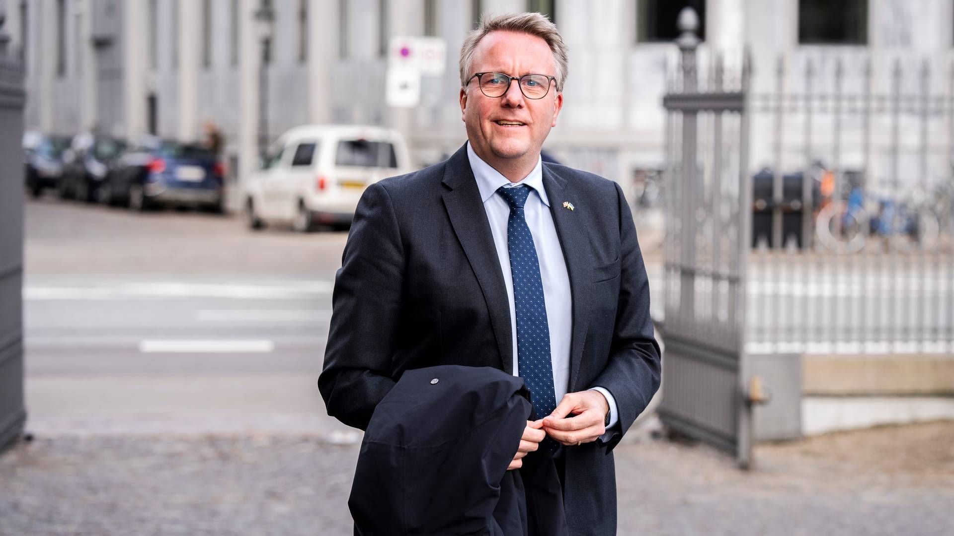 Erhvervsminister Morten Bødskov er i øjeblikket i Irland. | Foto: Ida Marie Odgaard