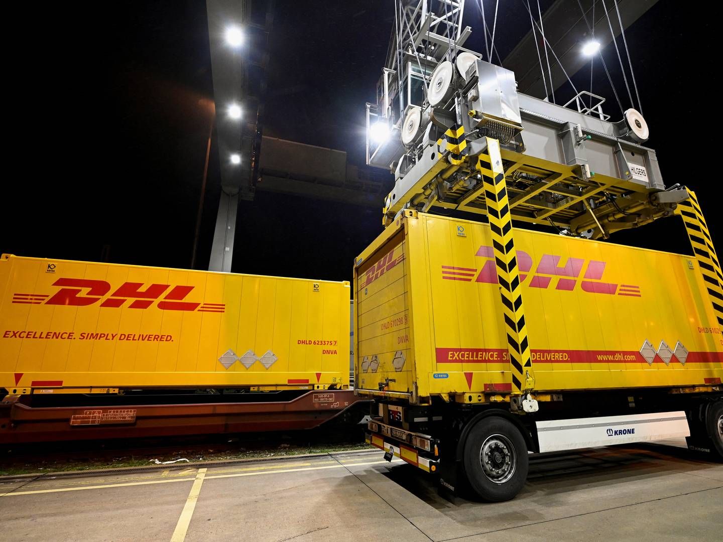 DHL Group meets its own expectations, but the operating result is far from the record year 2022. | Photo: Fabian Bimmer/Reuters/Ritzau Scanpix