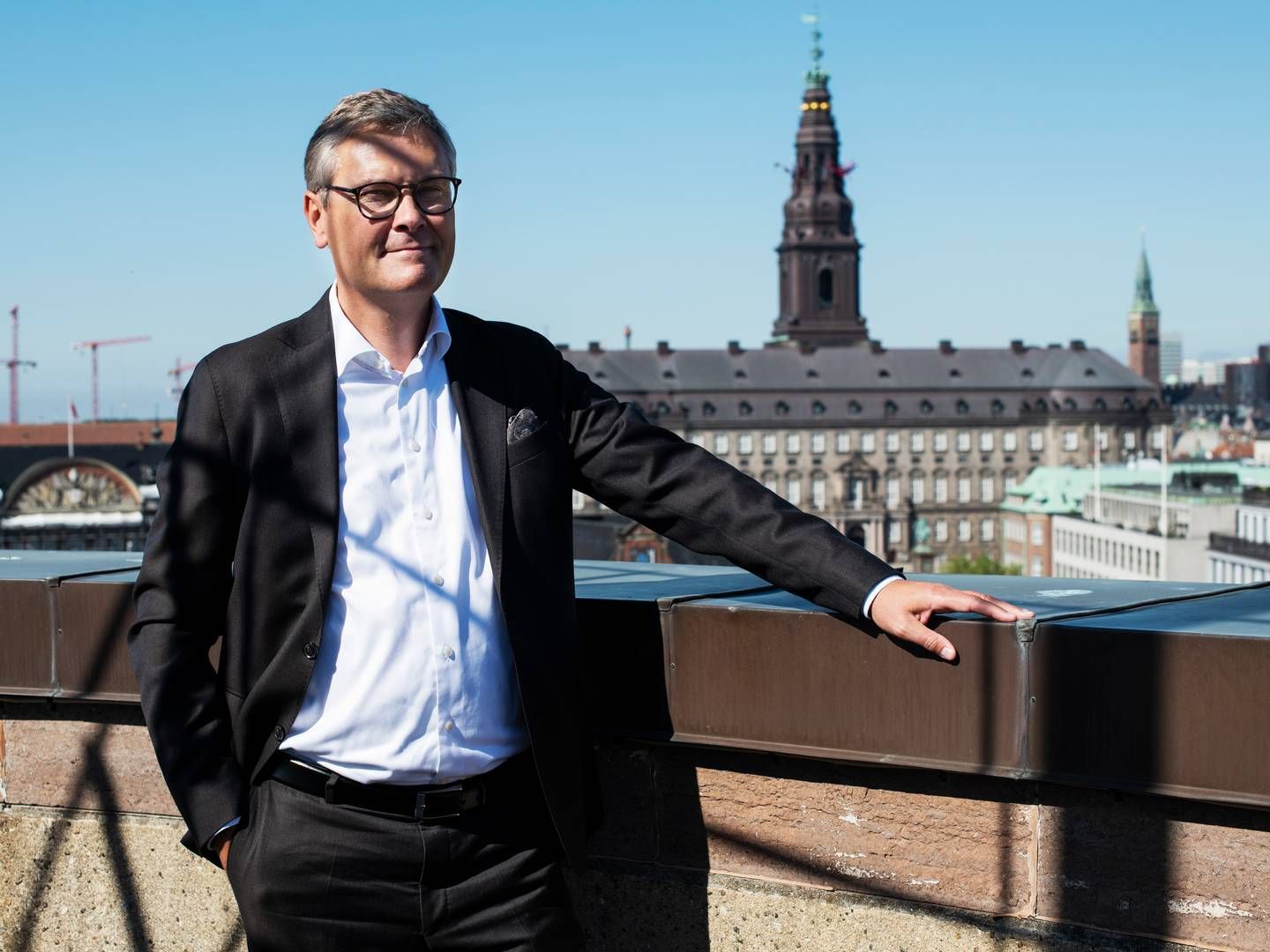 Niels Bang-Hansen er erhvervskundechef for Danske Bank i Danmark. | Foto: Gregers Tycho/Ritzau Scanpix