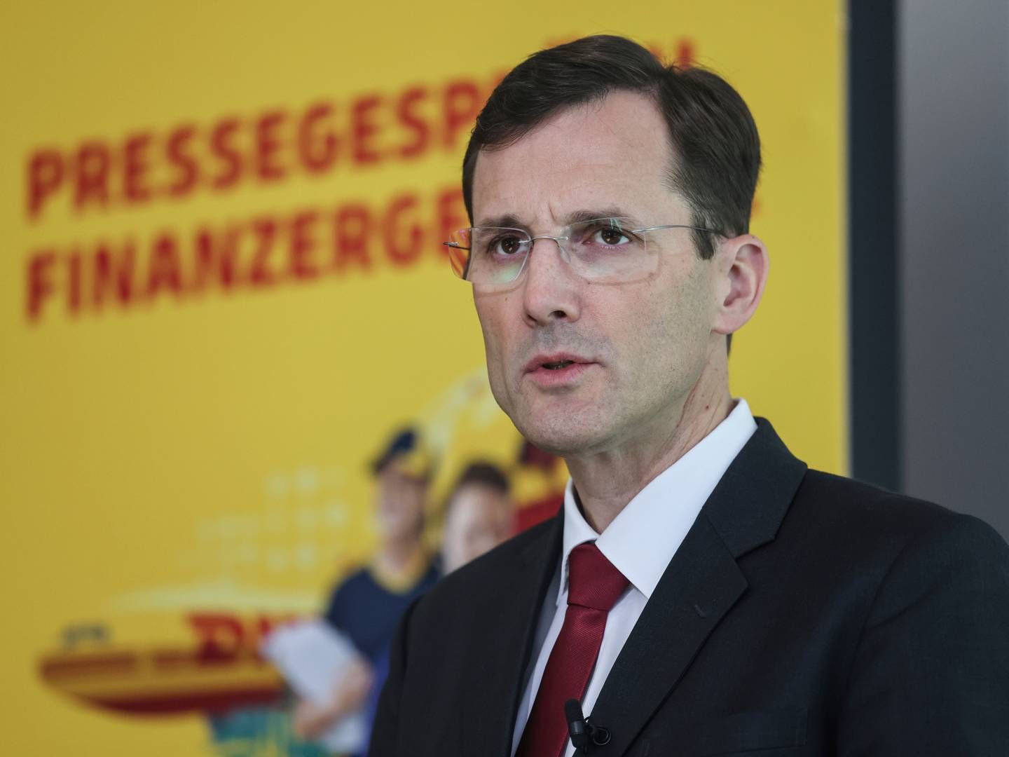 DHL and CEO Tobias Meyer are praised for focusing on a share buyback rather than a bid for DB Schenker. | Photo: Oliver Berg/AP/Ritzau Scanpix
