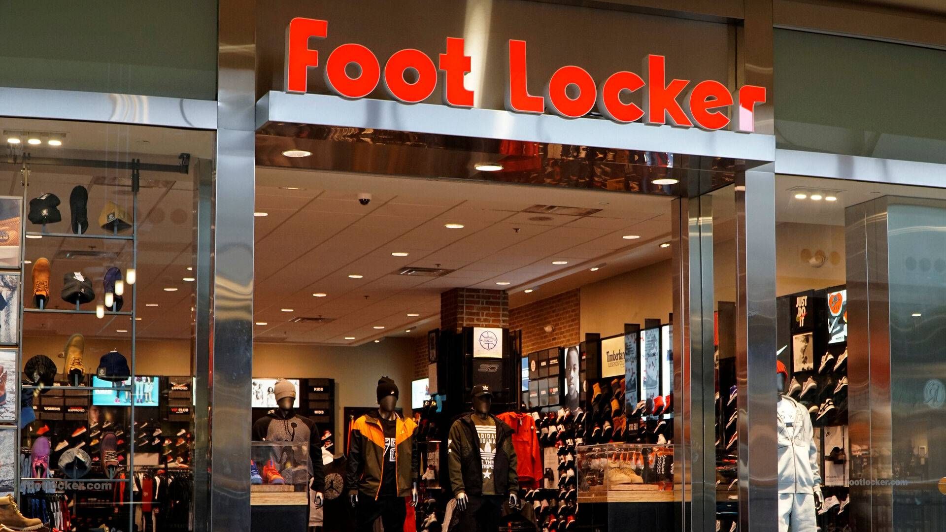 Foot Locker, der også er til stede i Danmark med enkelte butikker samt onlinesalg, forventer en lille vækst i det nye år. | Foto: Rick Wilking/Reuters/Ritzau Scanpix