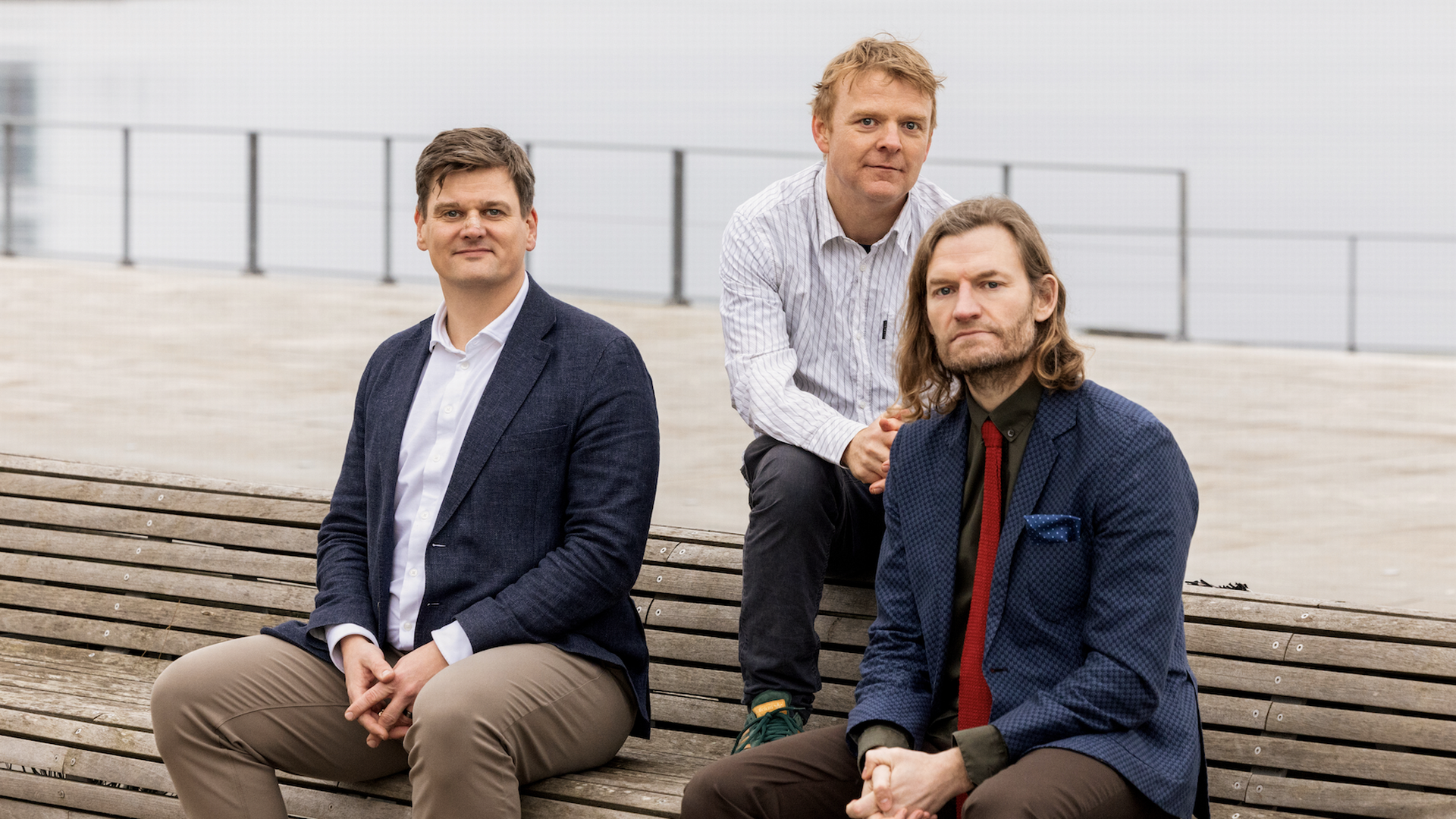 Kvantify blev etableret i 2022 af (fra venstre) Hans Henrik Knudsen, Allan Grønlund og Nikolaj Zinner. | Foto: PR