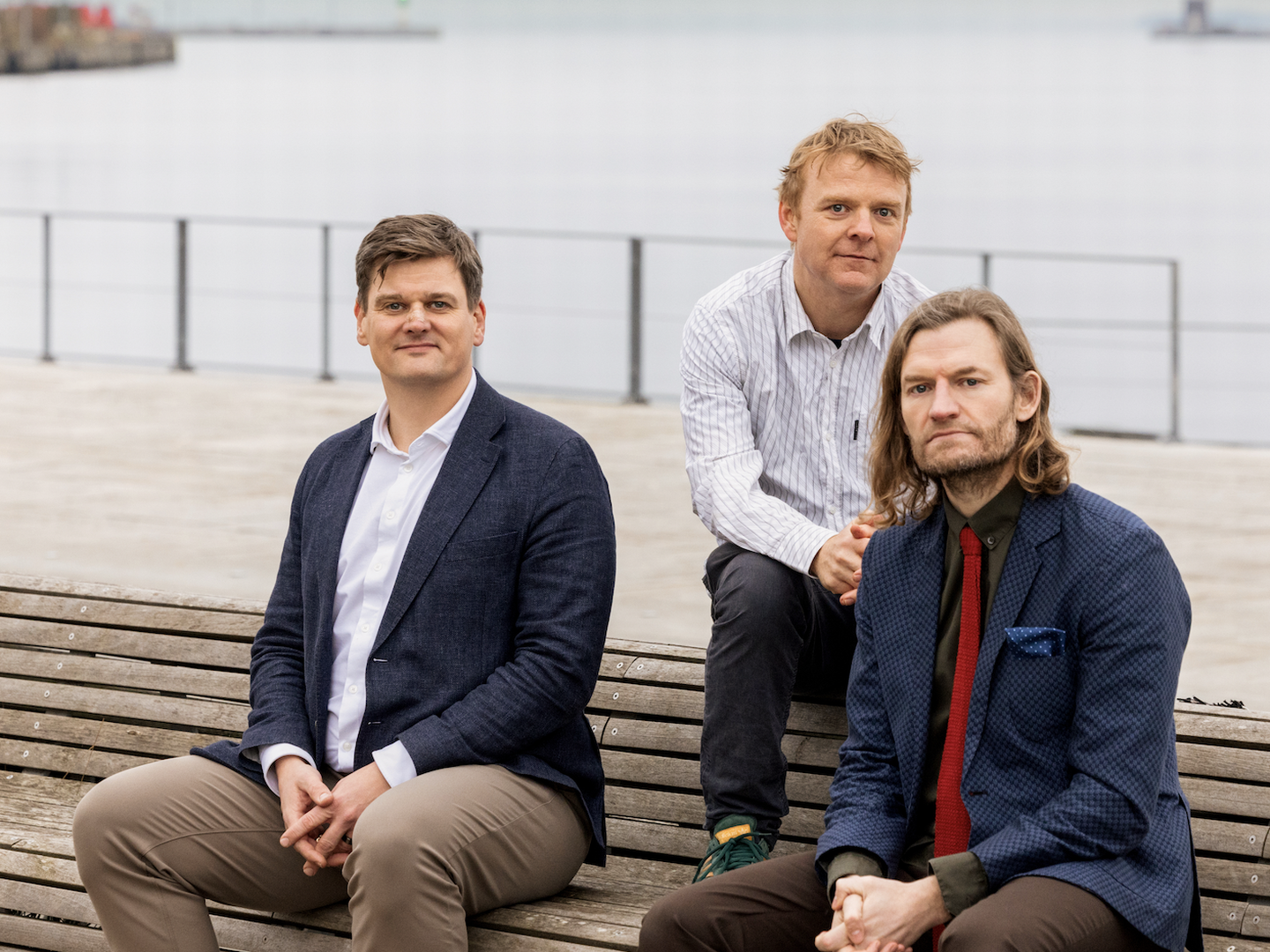 Kvantify blev etableret i 2022 af (fra venstre) Hans Henrik Knudsen, Allan Grønlund og Nikolaj Zinner. | Foto: PR