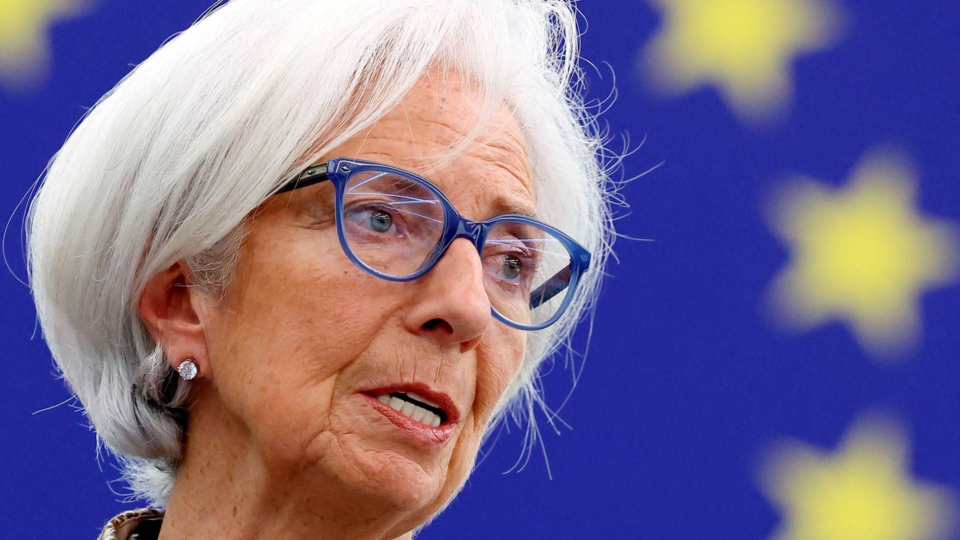 ECB-chef Christine Lagarde. | Foto: Frederick Florin