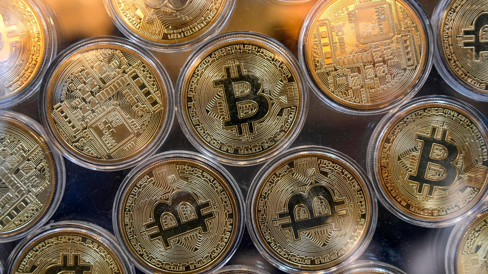 Bitcoin er steget med over 60 pct. i år. | Foto: Ozan Kose/AFP/Ritzau Scanpix