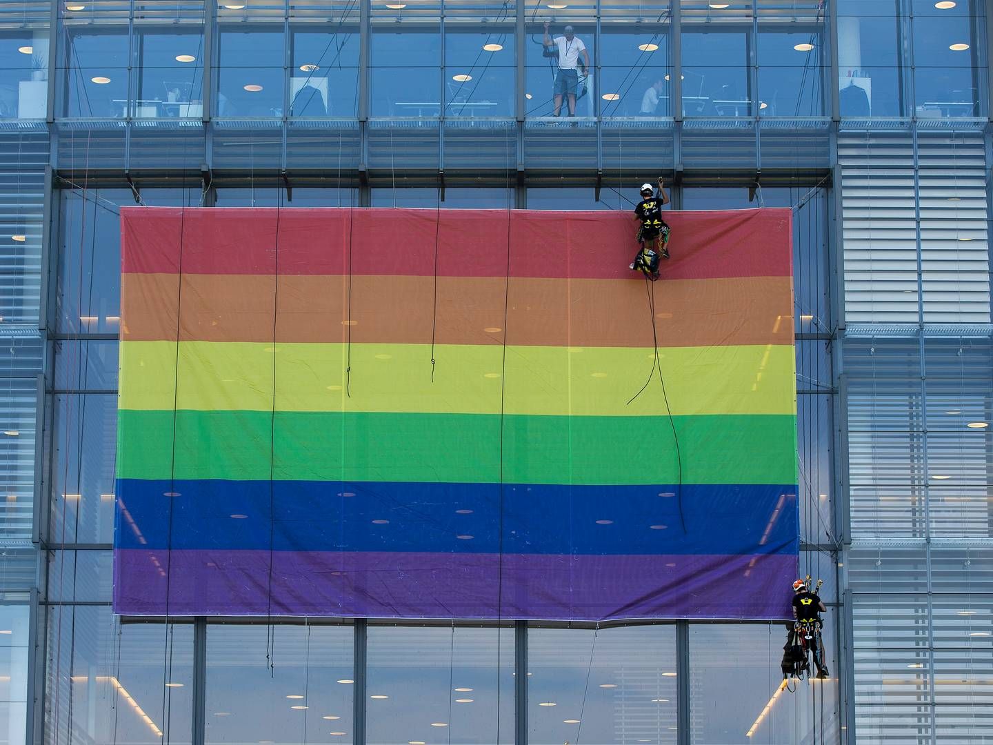 Copenhagen Pride undskyldte torsdag for dårlig kommunikation i sagen om Israel-krav til partnervirksomhederne. | Foto: Finn Frandsen/Ritzau Scanpix