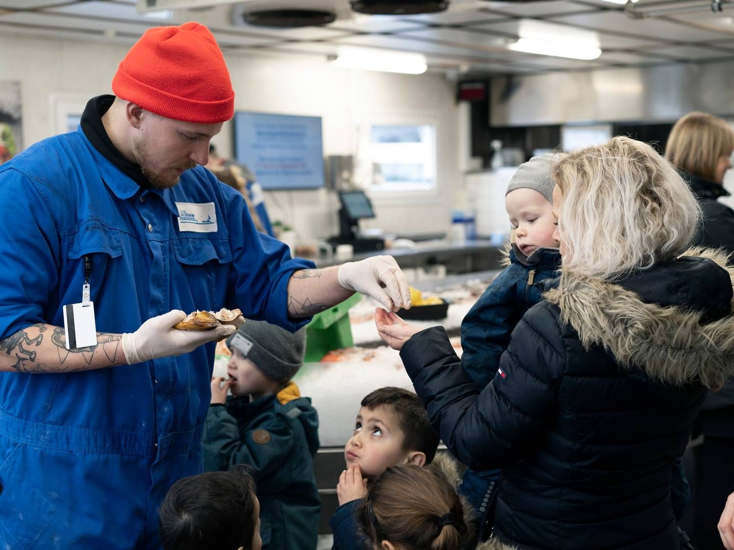 Arkivfoto: Hos P. Clausens Fiskehandel vil man have danskerne til at spise mere fjæsing og giver fredag 150 kilo fisk bort. | Foto: Laura Bisgaard Krogh