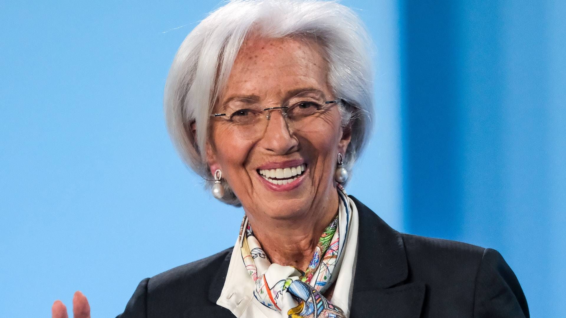 Bester Laune: Die "Hüterin" der Zinsen, Christine Lagarde | Foto: picture alliance / Eibner-Pressefoto | Eibner-Pressefoto/Florian Wiegan