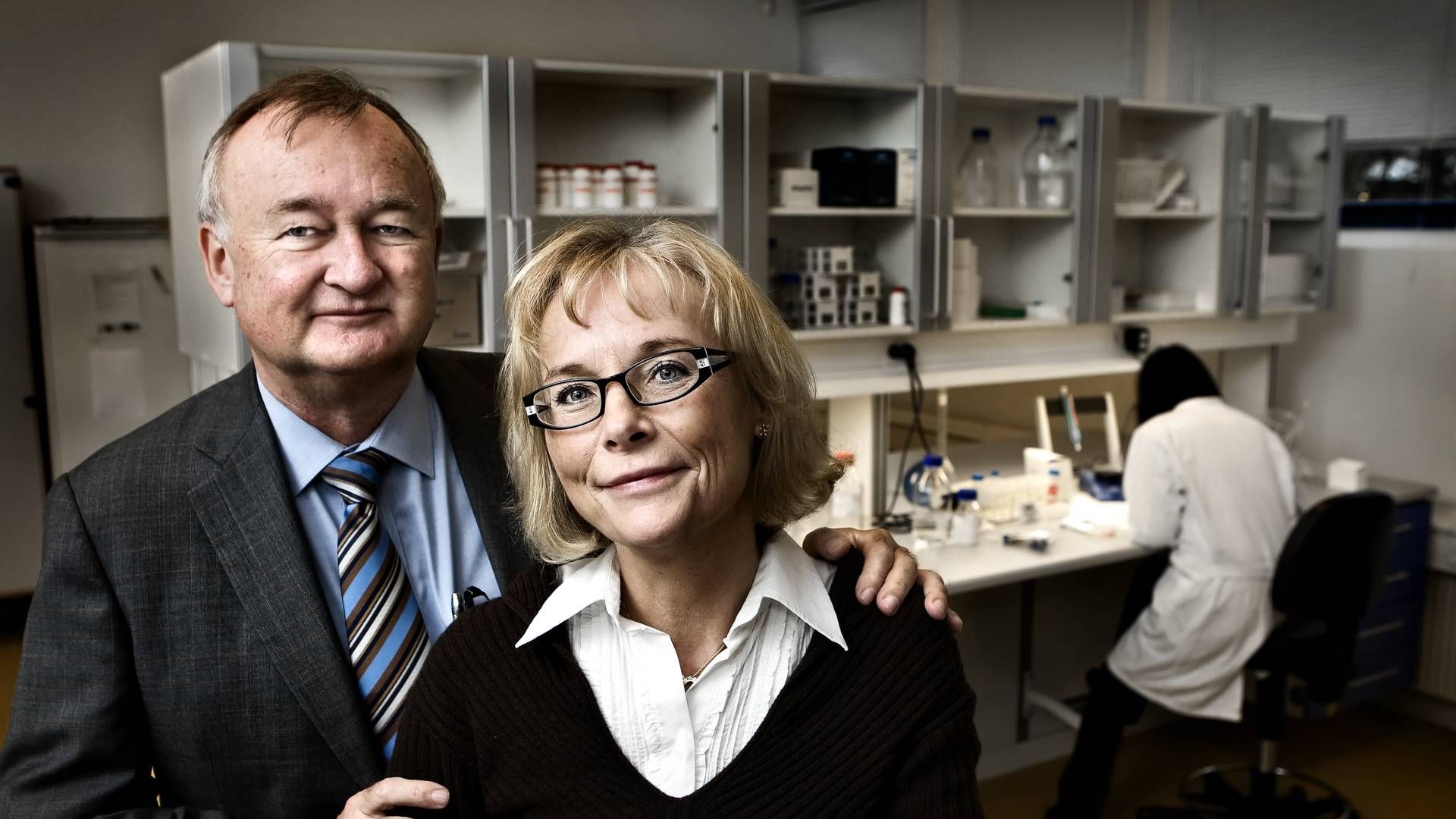 Claus Christiansen og Bente Juel Christiansen, medejere af Nordic Bioscience | Foto: Steen Wrem