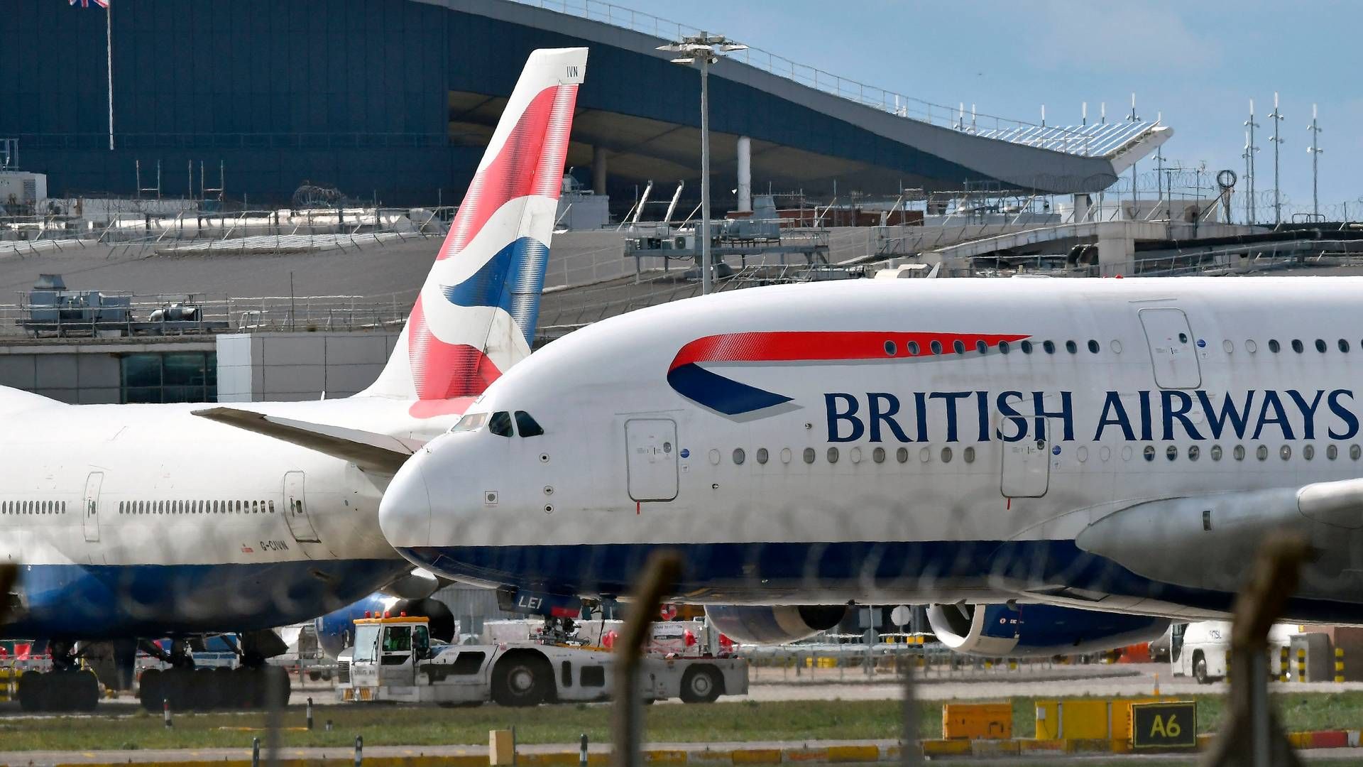 British Airways vil fra næste måned tilbyde deres passagerer gratis brug af beskedtjenester som Whatsapp og Messenger under flyvning. | Foto: Ben Stansall/AFP/Ritzau Scanpix