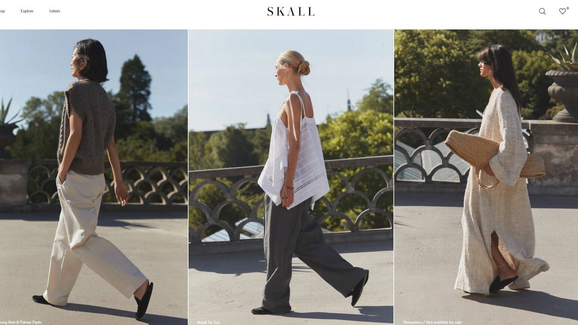 Søstrene Julie og Marie Skall er indehavere af tøjfirmaet Skall Studio, der netop har aflagt et millionoverskud. | Foto: Screenshot / Skall Studio