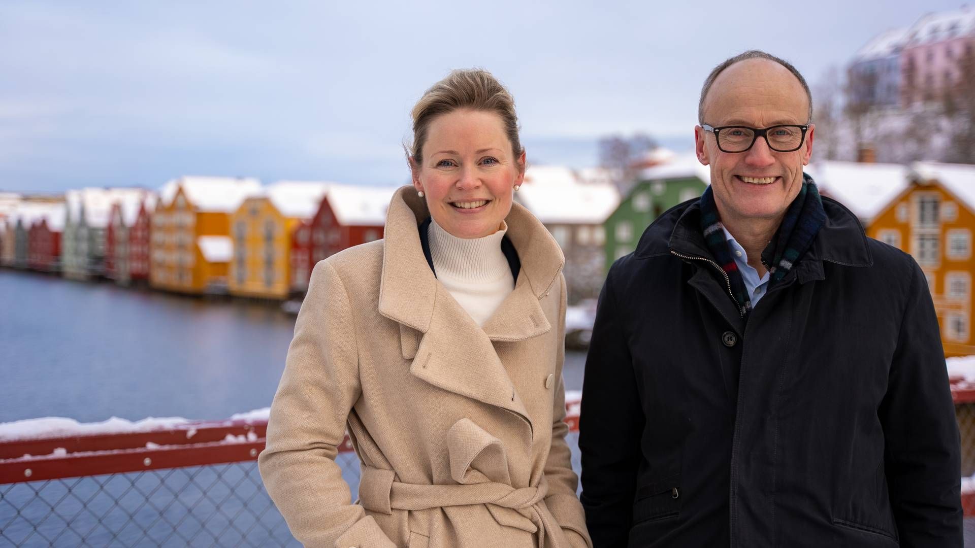 Teknologidirektør Astrid Lilliestråle og adm. direktør Nils Kristian Nakstad fra Enova mener, at Goliatvinds projektforslag er på et "særdeles højt niveau". | Foto: Enova
